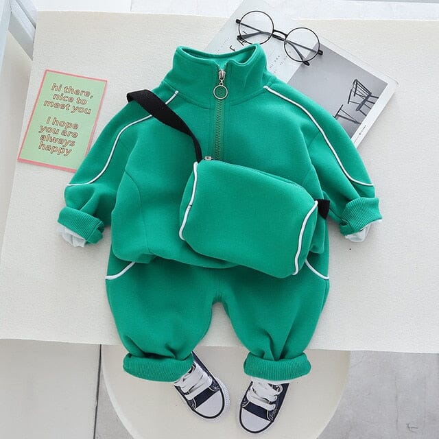 Groove Gear Set Boys Clothing Baby Boujee Green 9-12M 