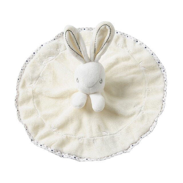 Blissful Buddy Baby Comforter Gifts + Toys Baby Boujee Rabbit- White 