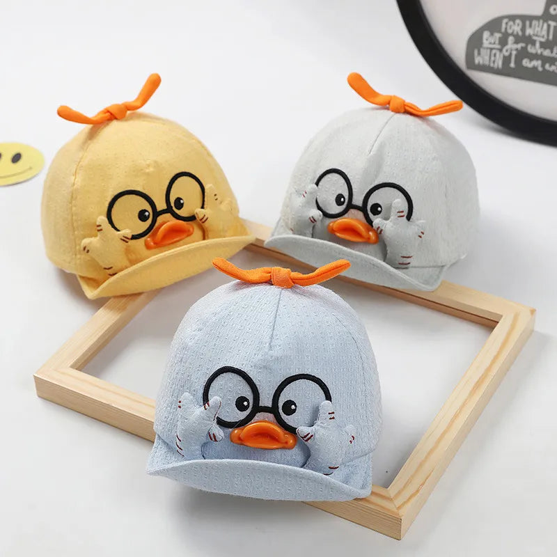 Ducky Cartoon Sun Hats Unisex Clothing Baby Boujee 