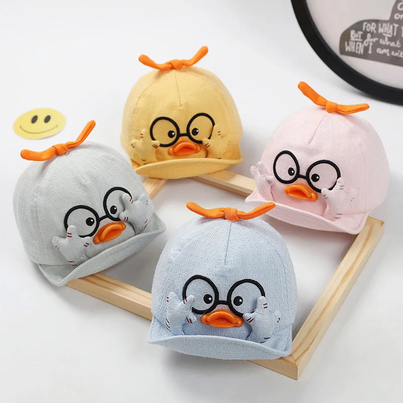 Ducky Cartoon Sun Hats Unisex Clothing Baby Boujee 
