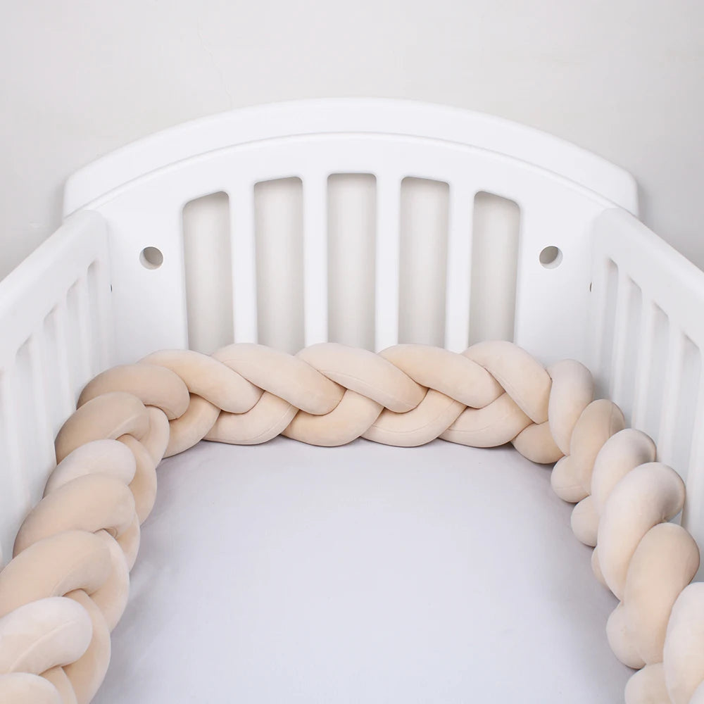 Cute Knot Crib Protector Bed + Bath Baby Boujee 4 300cm 