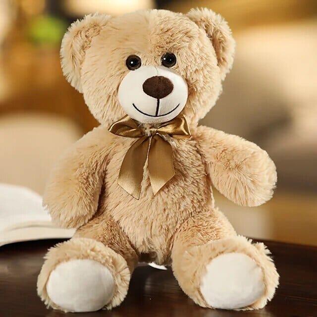 Rainbow Bow Bear Gifts + Toys Baby Boujee 13.7" (35cm) Khaki 