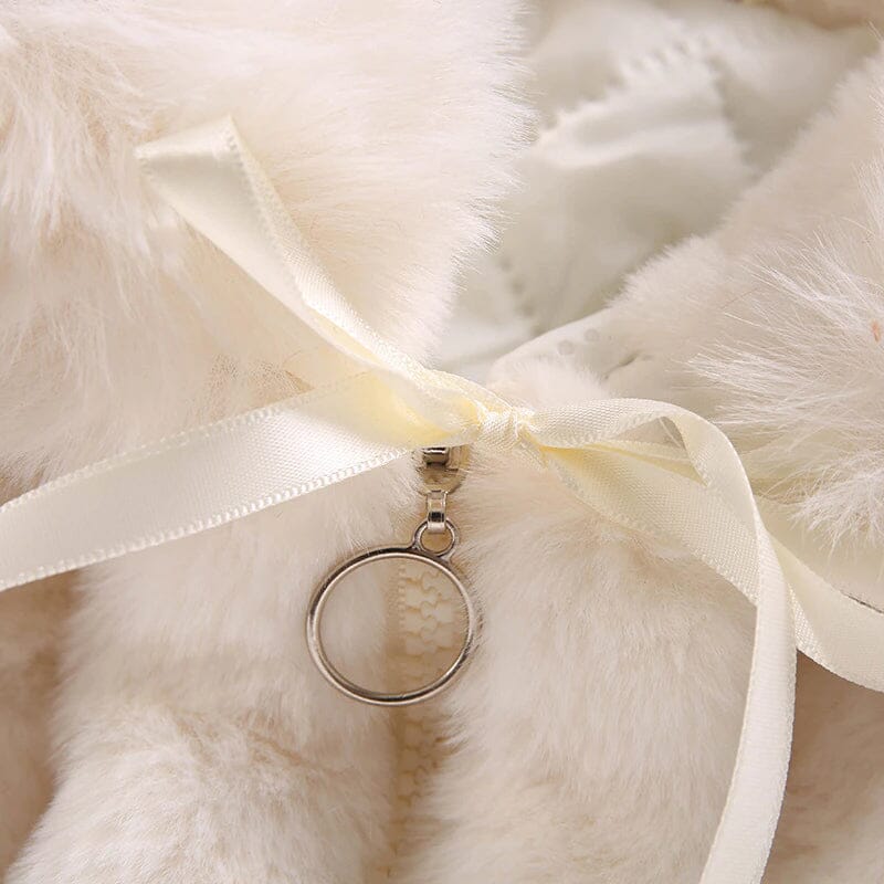Plush Fur Coat Girls Clothing Baby Boujee 