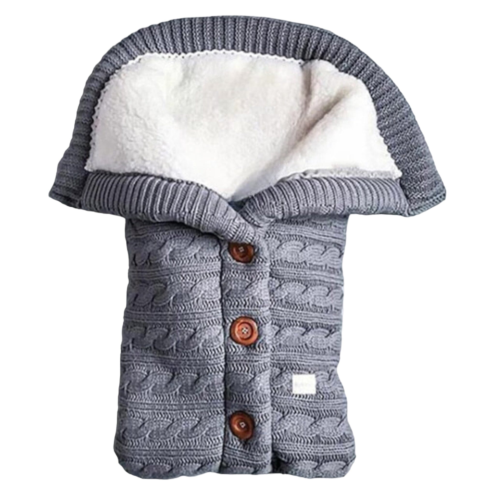 Cozy Cocoon Swaddle Accessories + Essentials Baby Boujee Charcoal 
