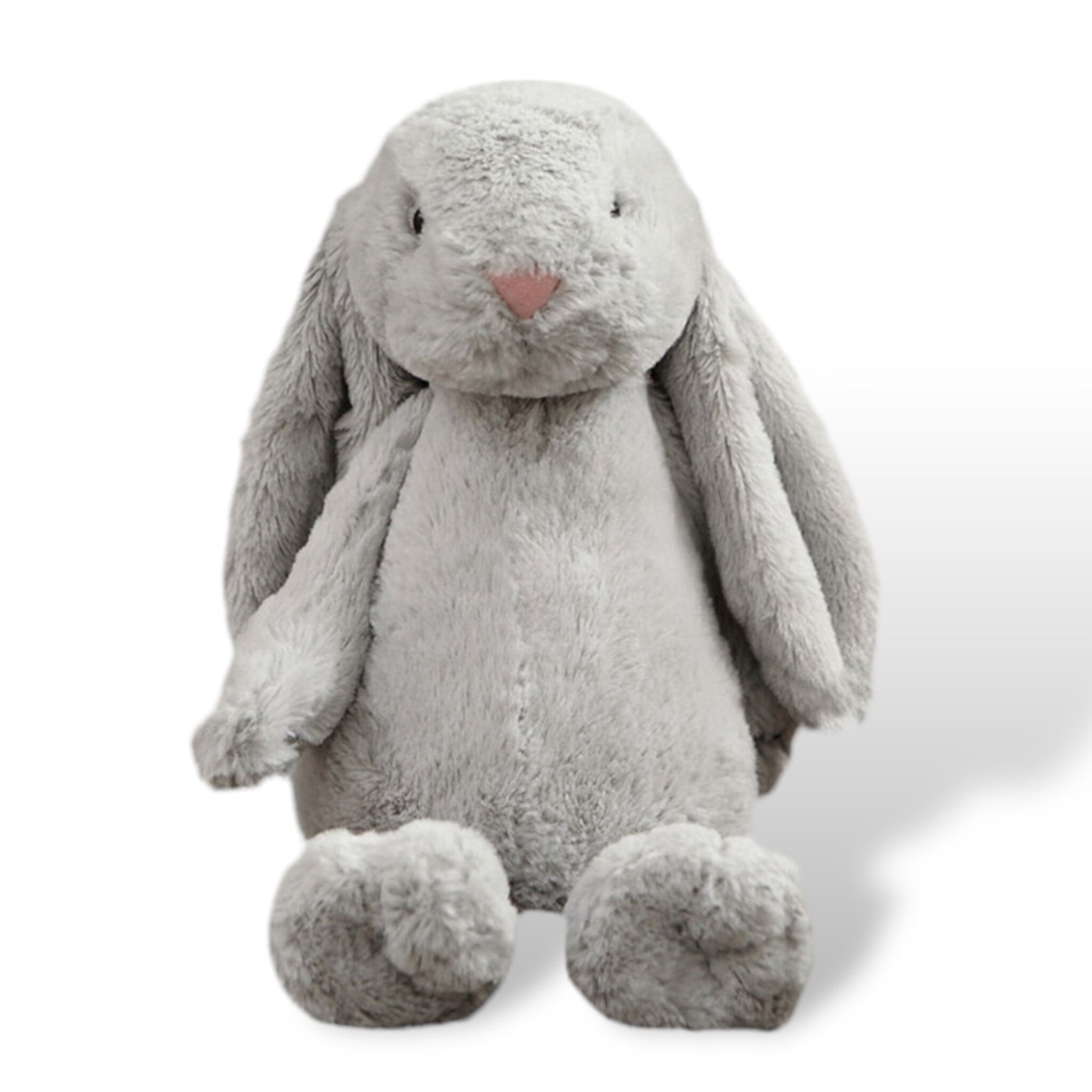 Long Eared Bunny Gifts + Toys Baby Boujee 17.71" (45cm) Grey 