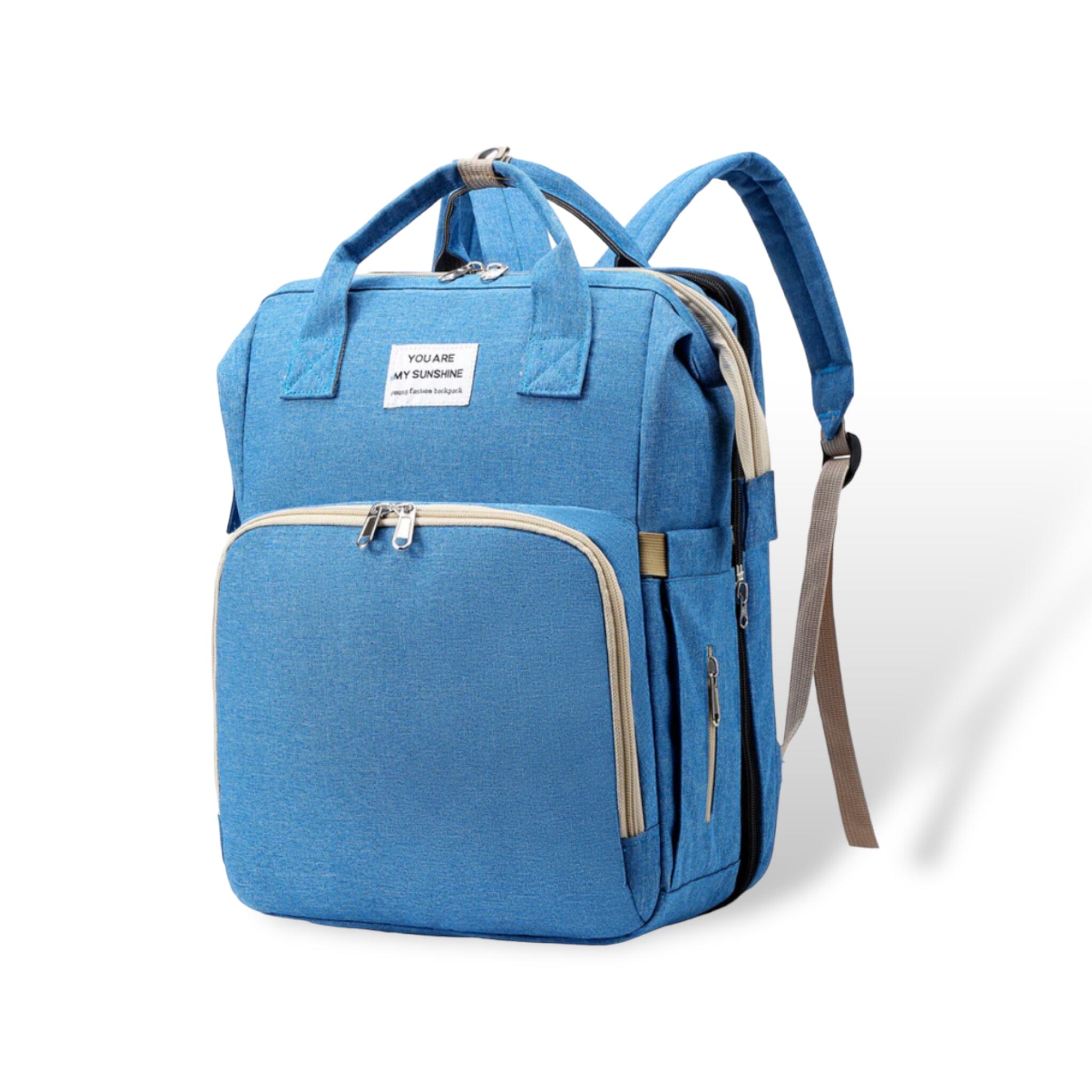 Elite Expandable Mommy Bag Accessories + Essentials Baby Boujee Light Blue 