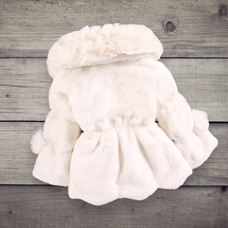 Plush Fur Coat Girls Clothing Baby Boujee 