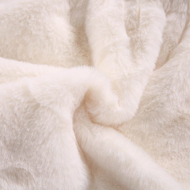 Plush Fur Coat Girls Clothing Baby Boujee 