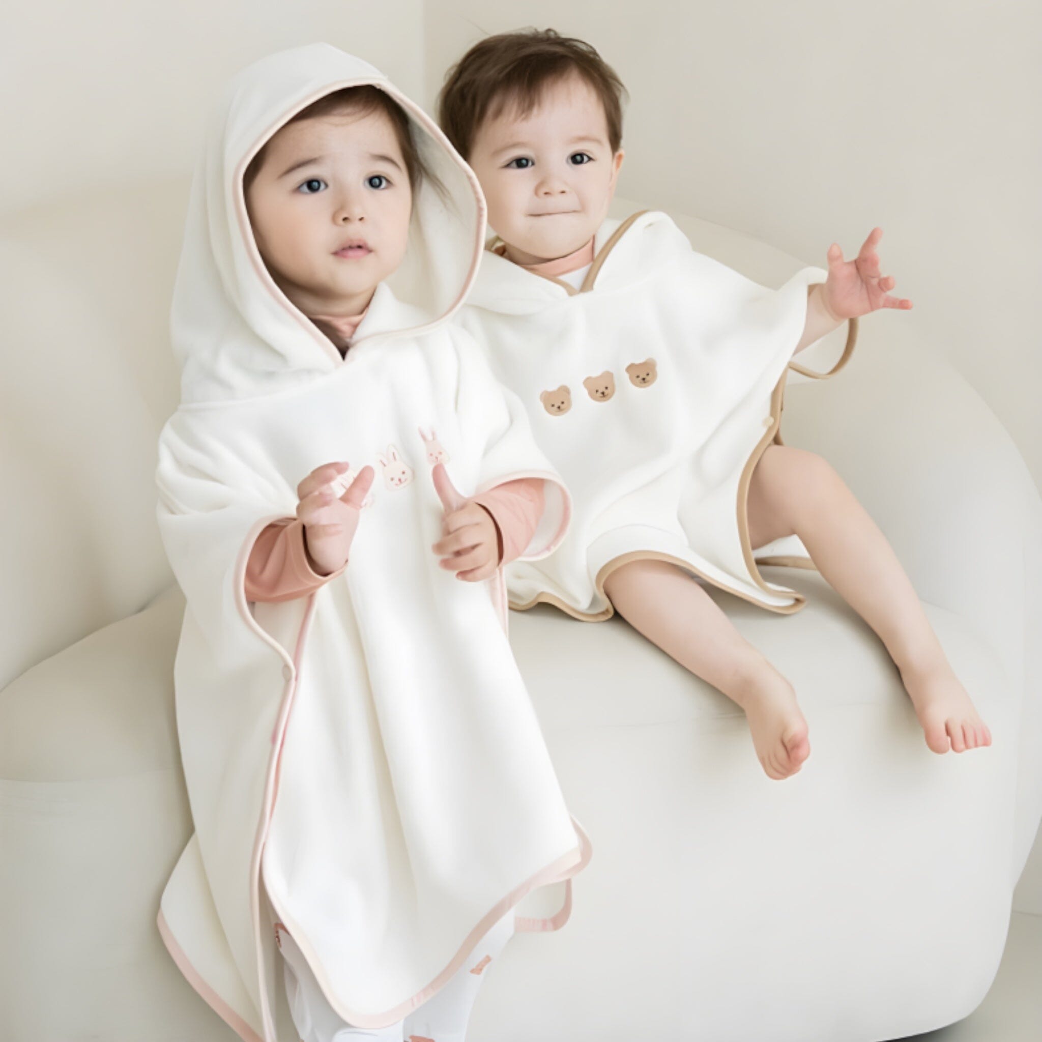 Hooded Baby Towel Bed + Bath Baby Boujee 