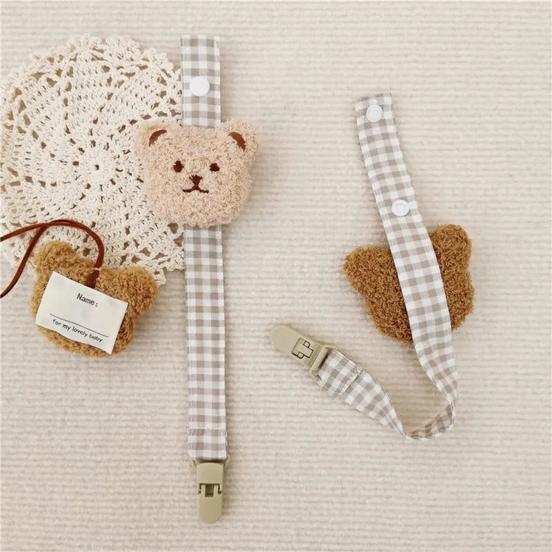 Baby Bear Pacifier Clip Baby Boujee 