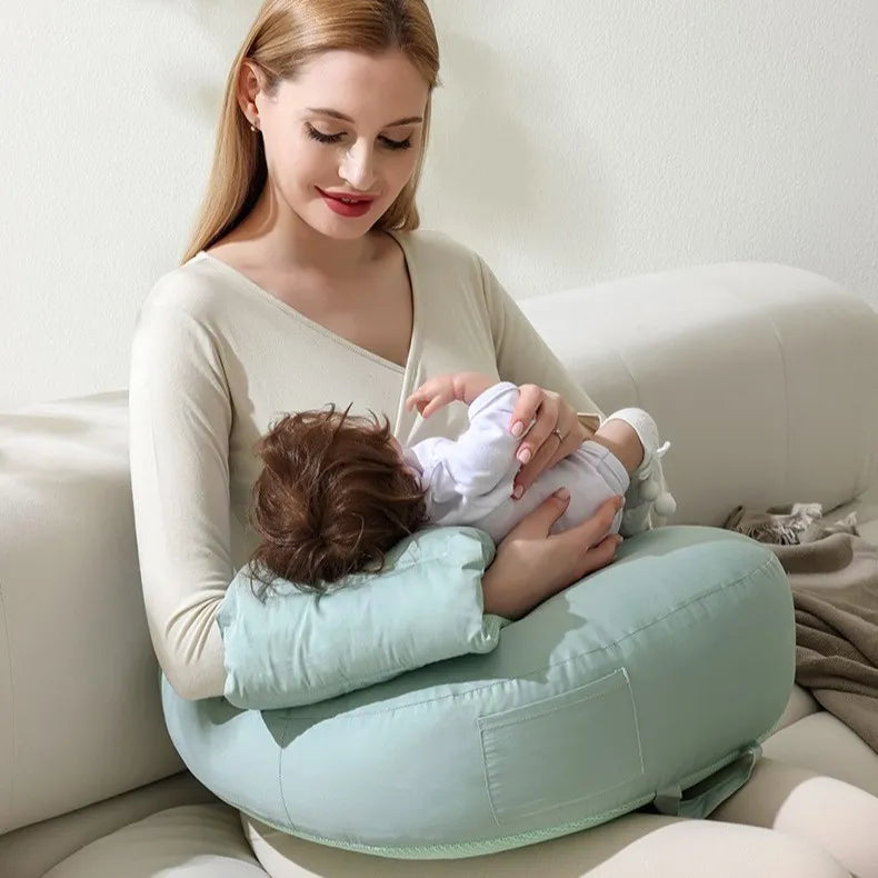 Supportive Hands-Free Breastfeeding Pillow Accessories + Essentials Baby Boujee 