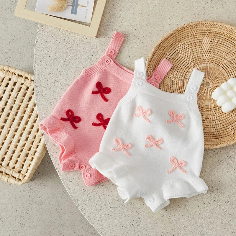 Pretty Purl Romper Baby Boujee 