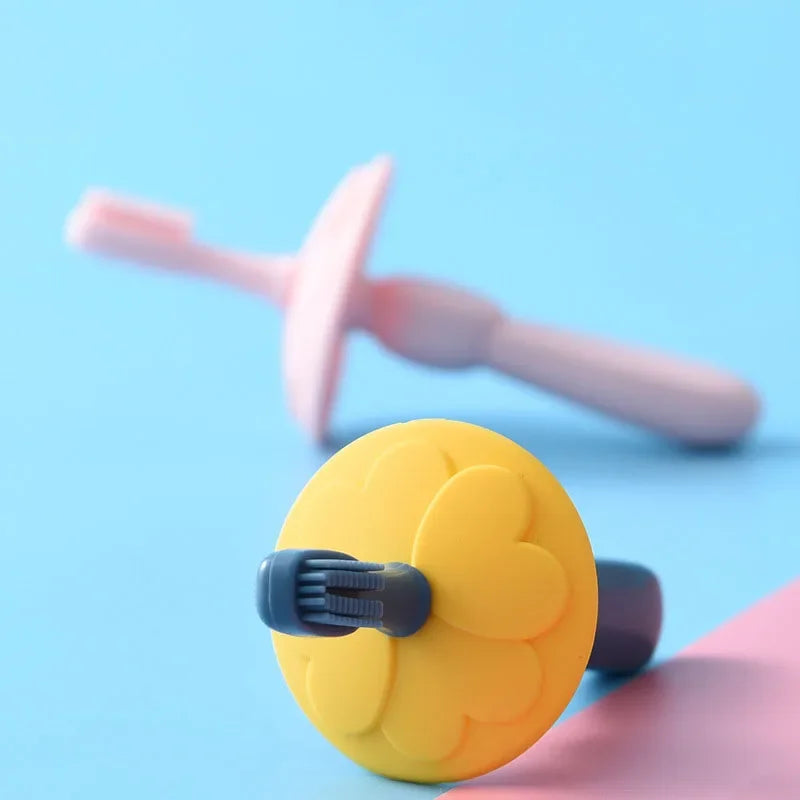 Giggly Gums Silicone Smile Brush Gifts + Toys Baby Boujee 