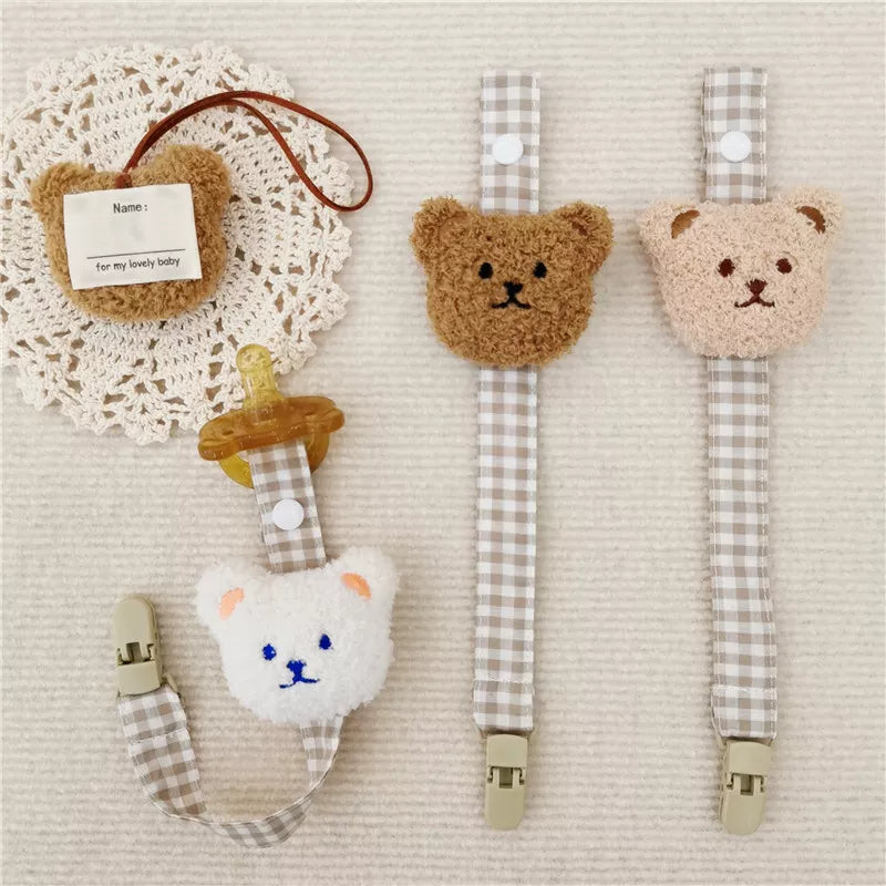 Baby Bear Pacifier Clip Baby Boujee 