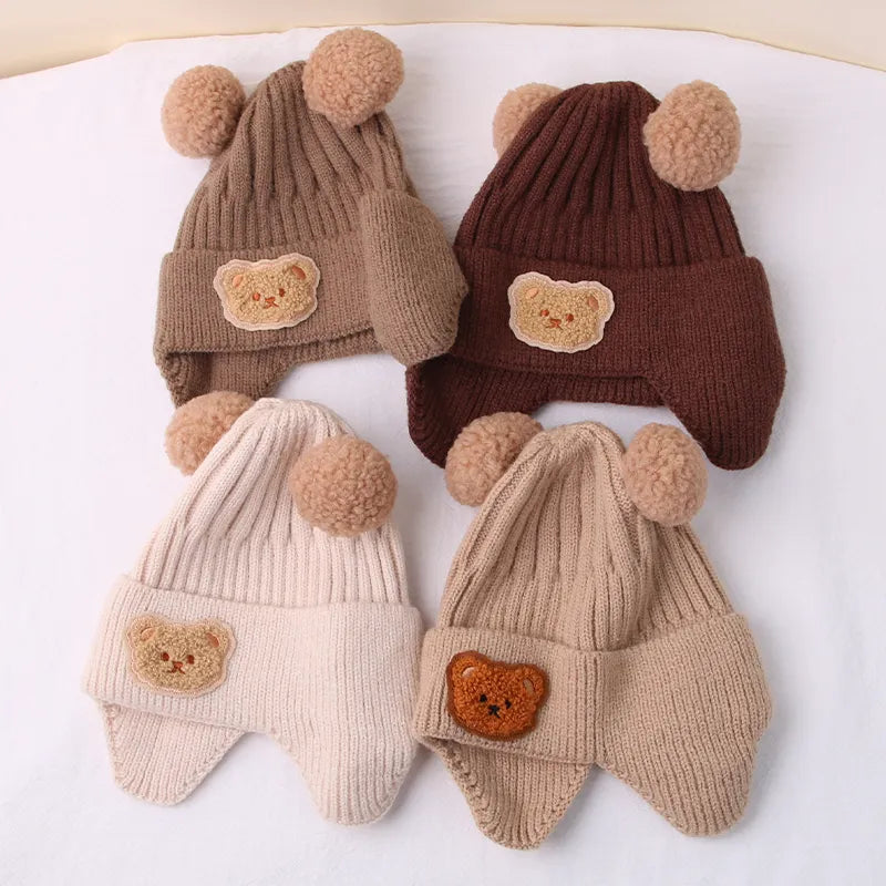 Bear Winter Beanie Newborn + Infant Baby Boujee 