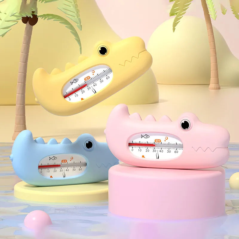 Croco Splash Baby Bath Thermometer Accessories + Essentials Baby Boujee 