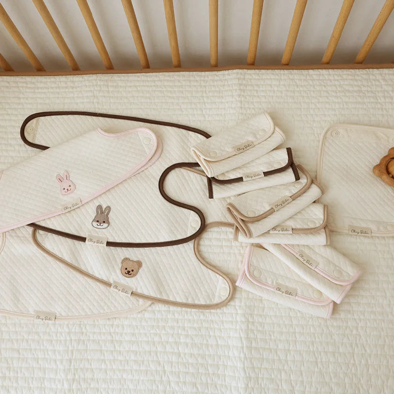 Checkered Comfort Baby Bib Set Baby Boujee 