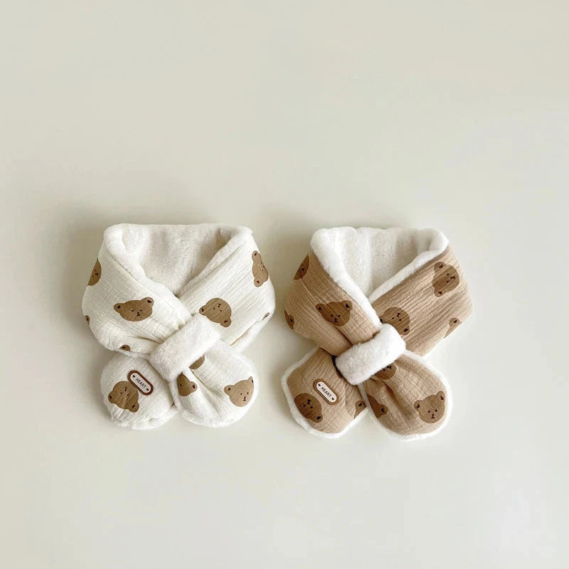 Fuzzy Bear Scarf (JS) apd updated Baby Boujee 