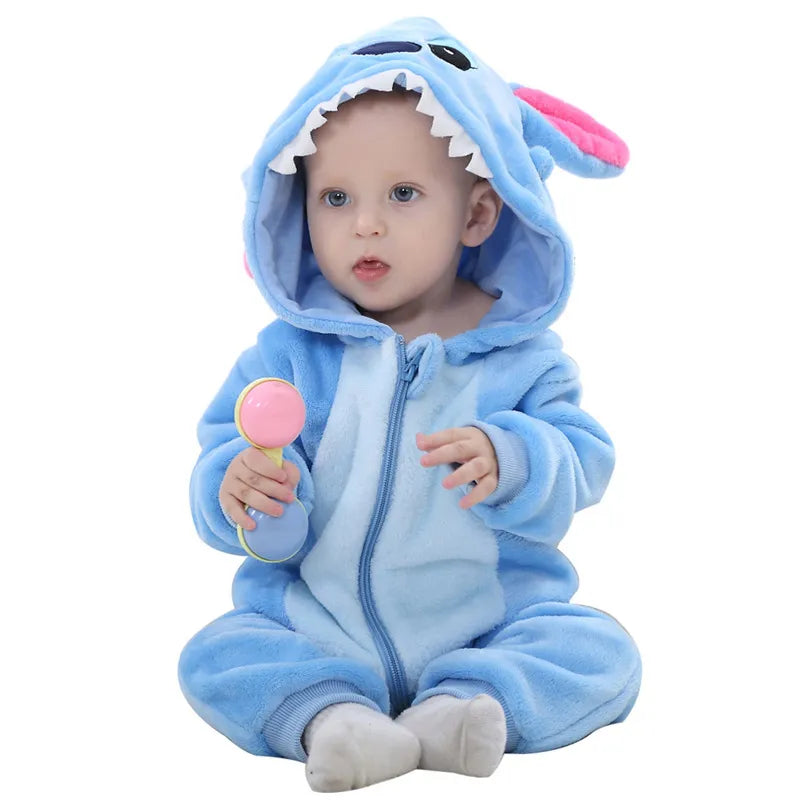 Cozy Critter Romper Baby Boujee 