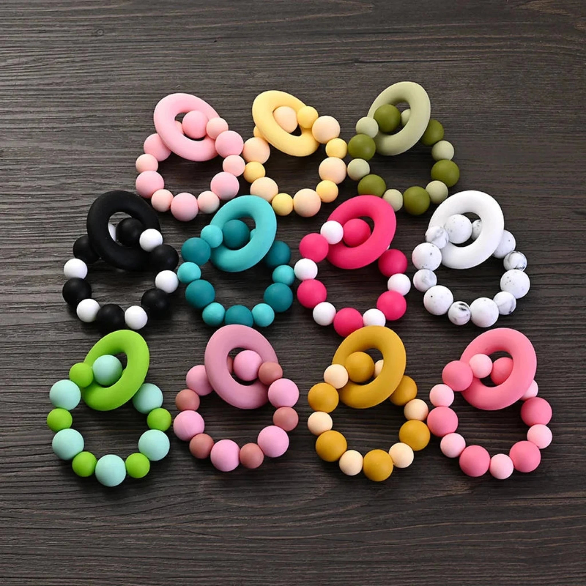 Gentle Teething Bracelet Baby Boujee 