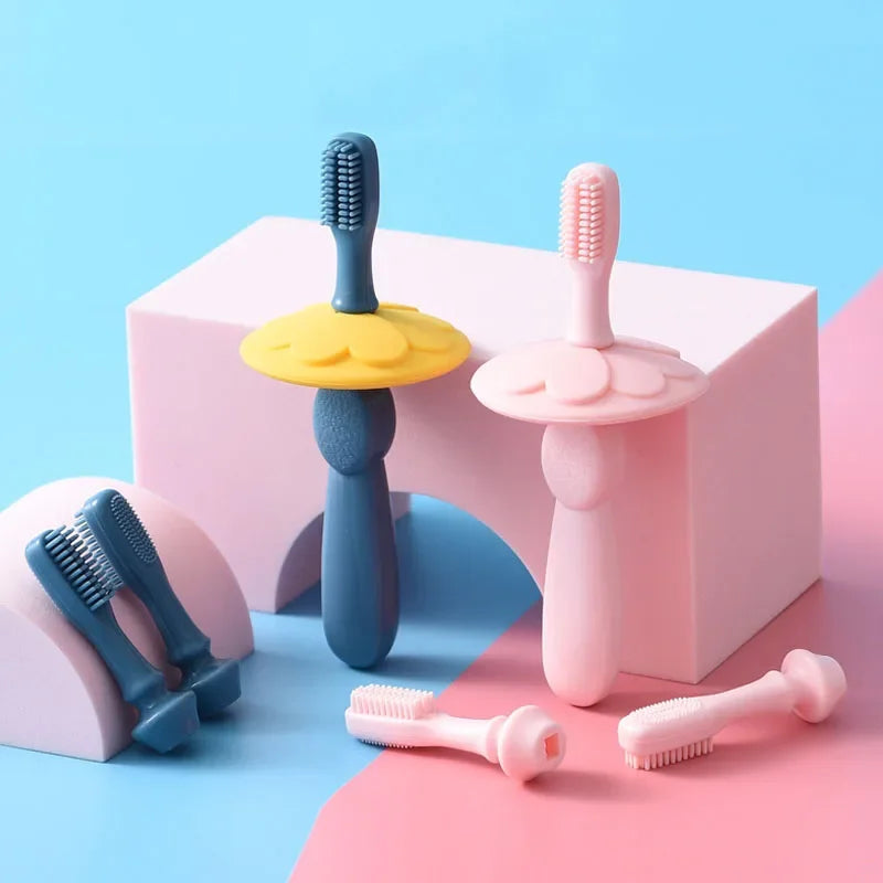 Giggly Gums Silicone Smile Brush Gifts + Toys Baby Boujee 
