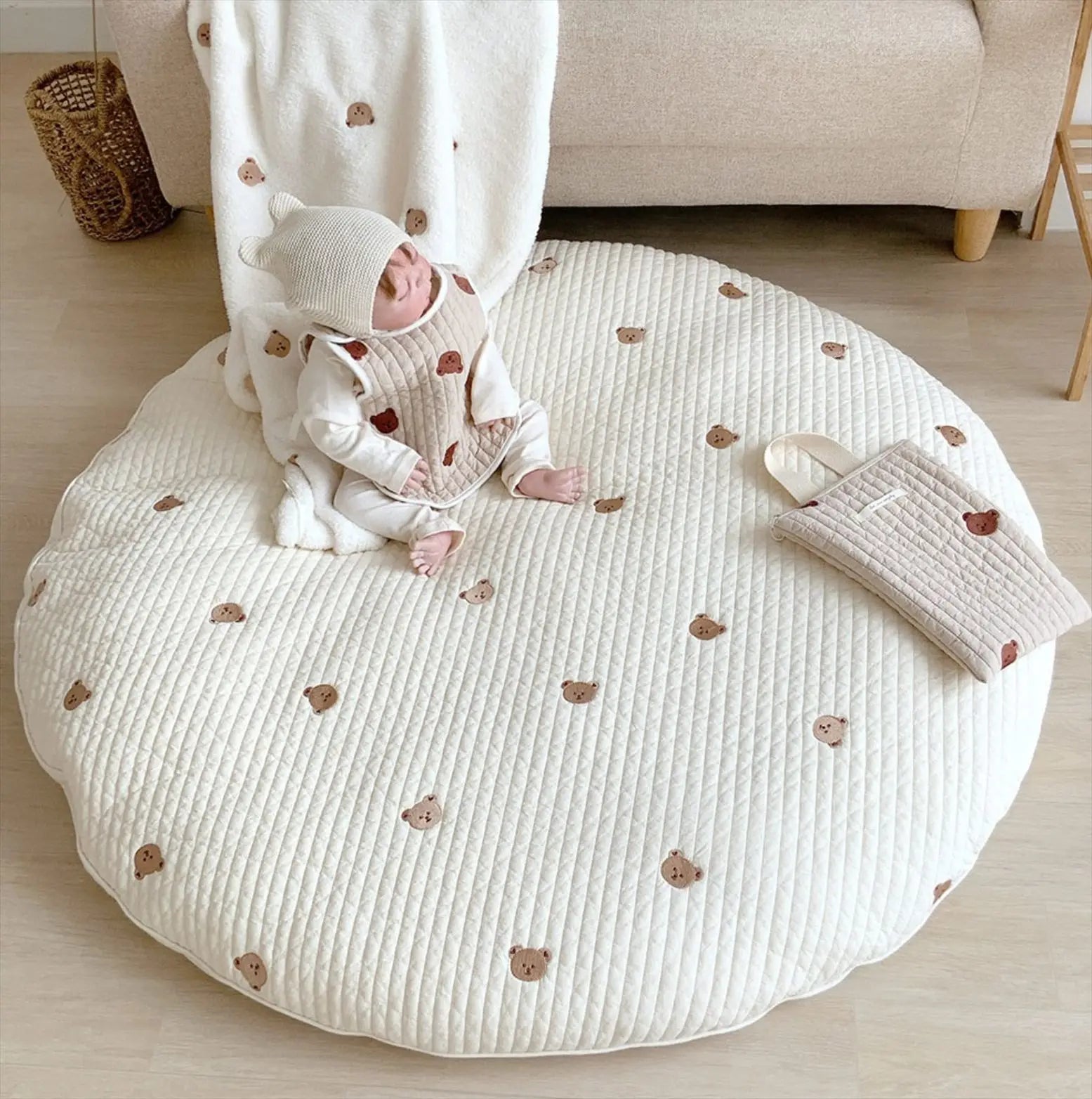 Adorable Bear Puff Pad Girls Clothing Baby Boujee 