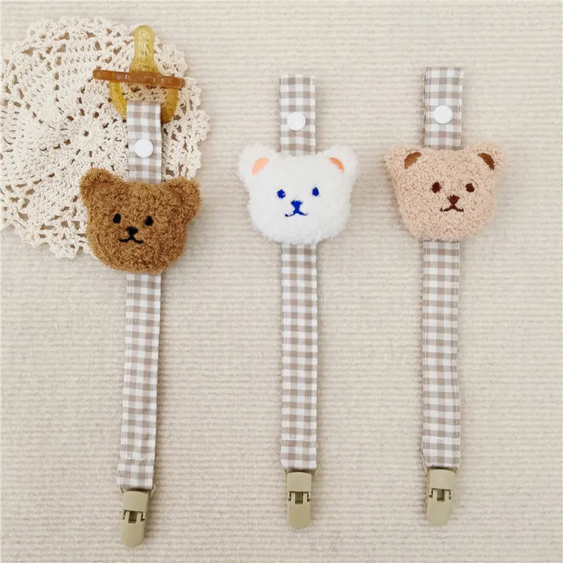 Baby Bear Pacifier Clip Baby Boujee 