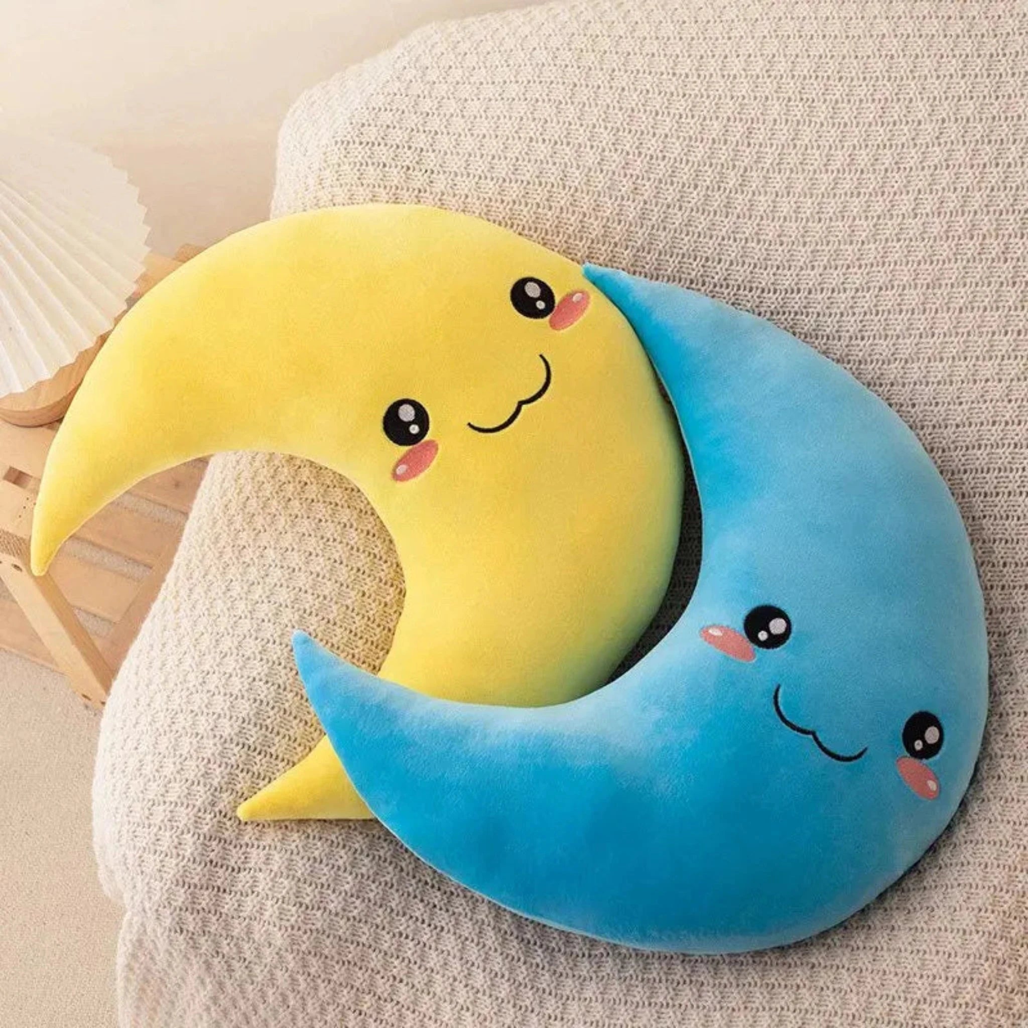 Smiley Moon Pillow Baby Boujee 