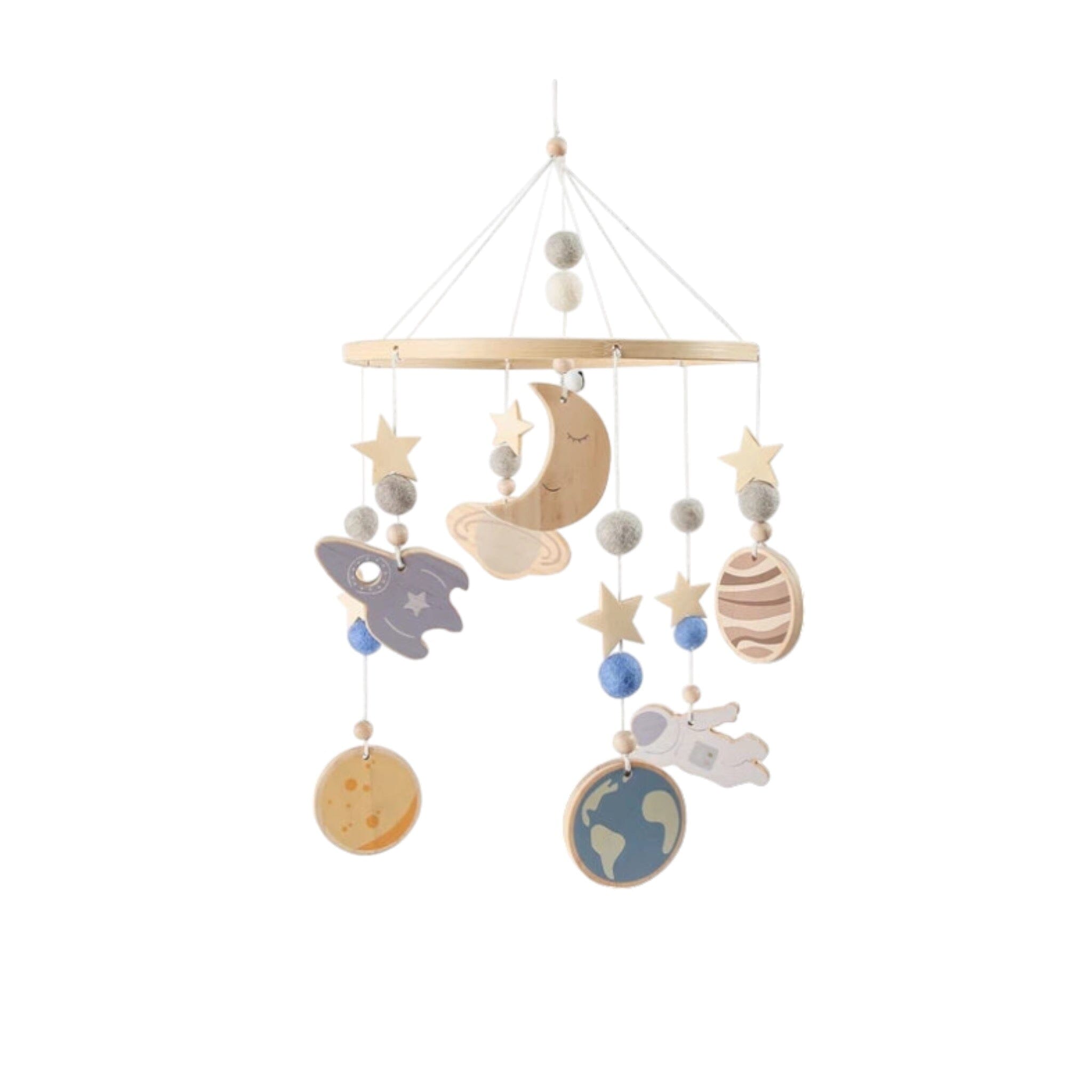 MeloWood Harmony Chime Gifts + Toys Baby Boujee Hanger - 6 