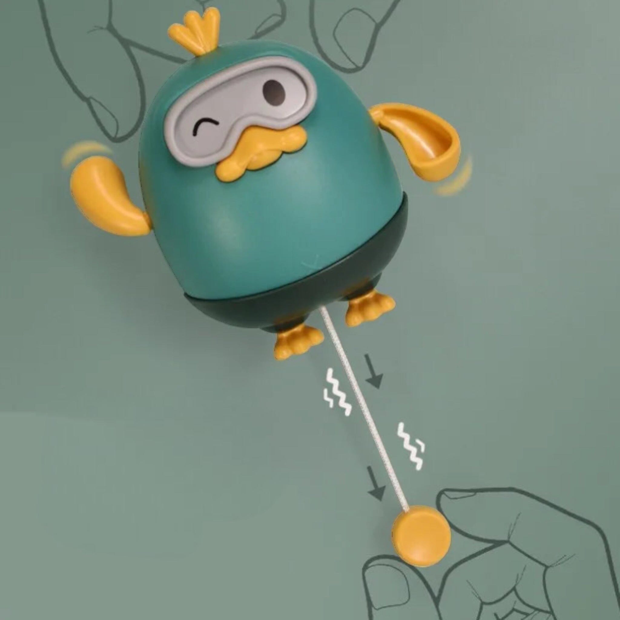 Quirky Duck Bath Toy Gifts + Toys Baby Boujee 