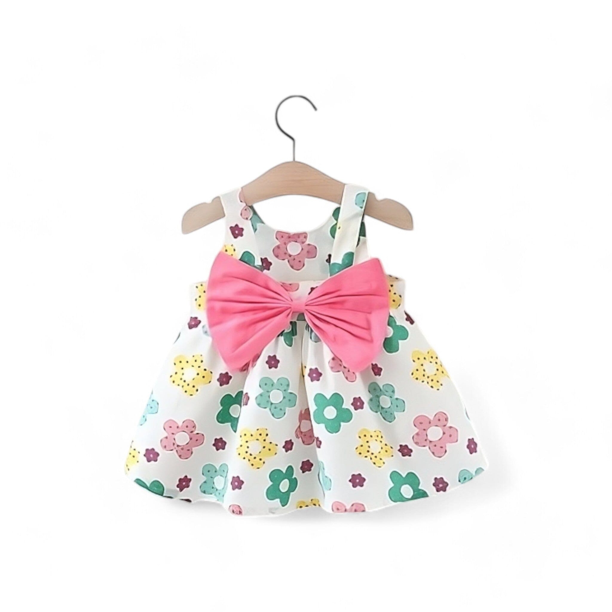 Beach Princess Dress Girls Clothing Baby Boujee Hot Pink 3-6M 