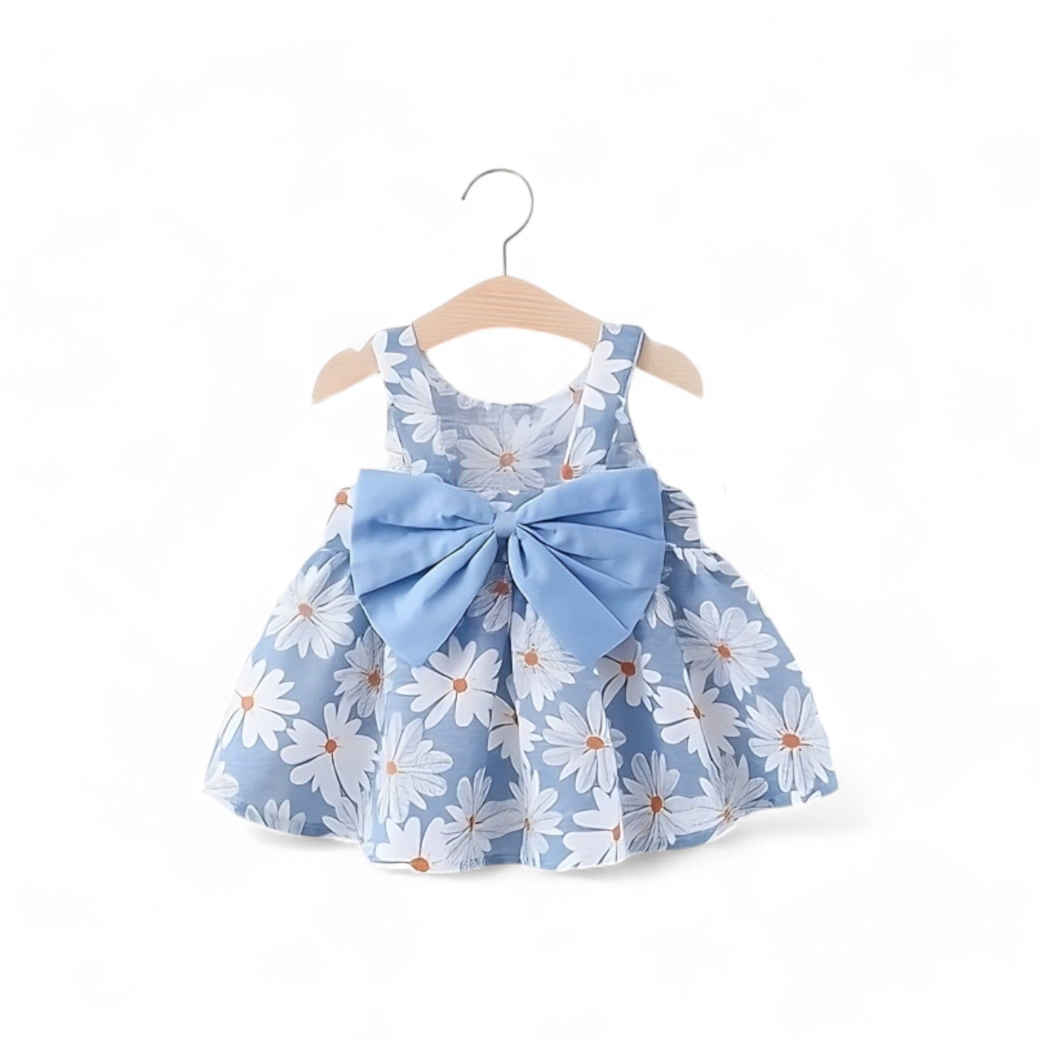 Beach Princess Dress Girls Clothing Baby Boujee Blue 3-6M 