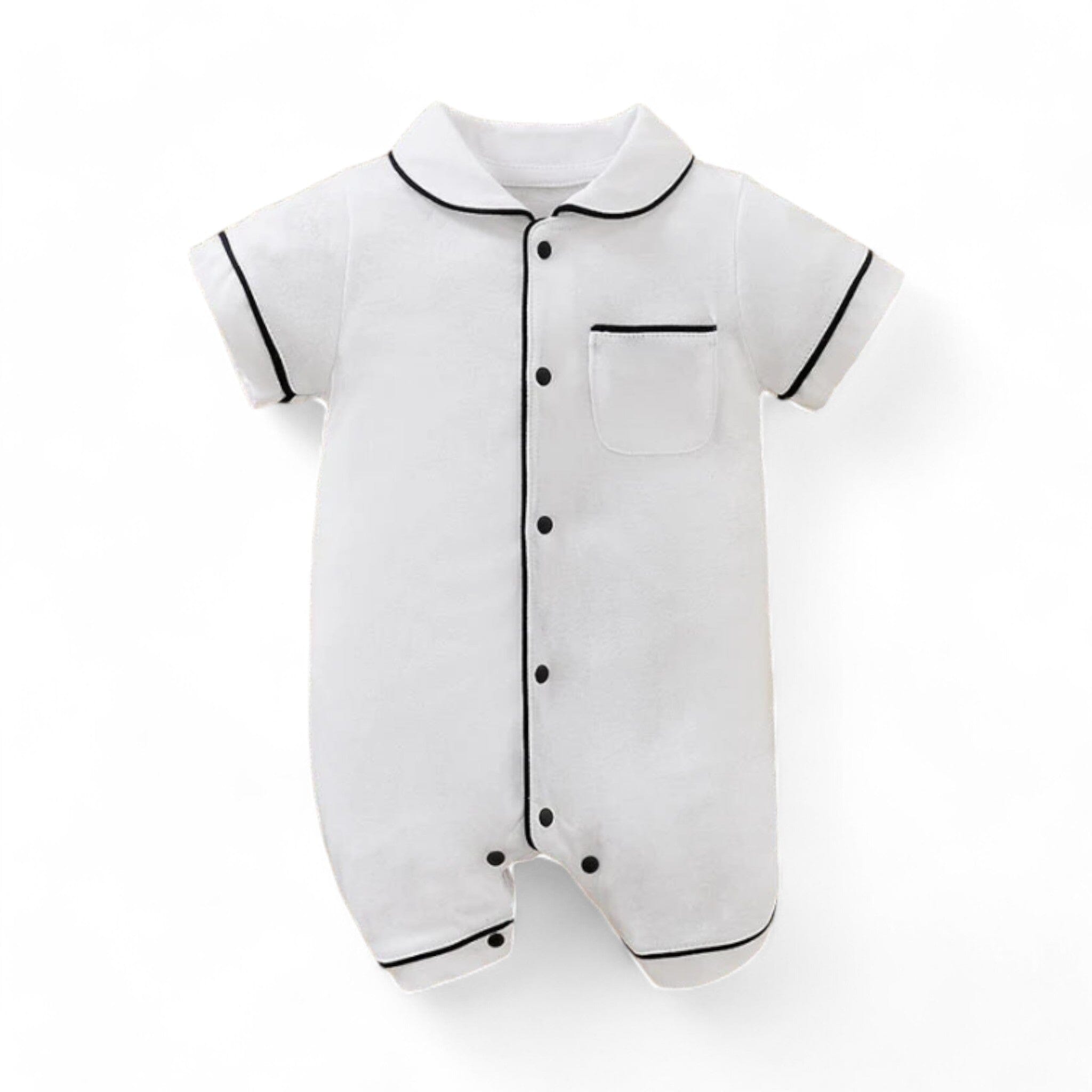 Comfy Cotton Cuties Baby Boujee White 0-3M 