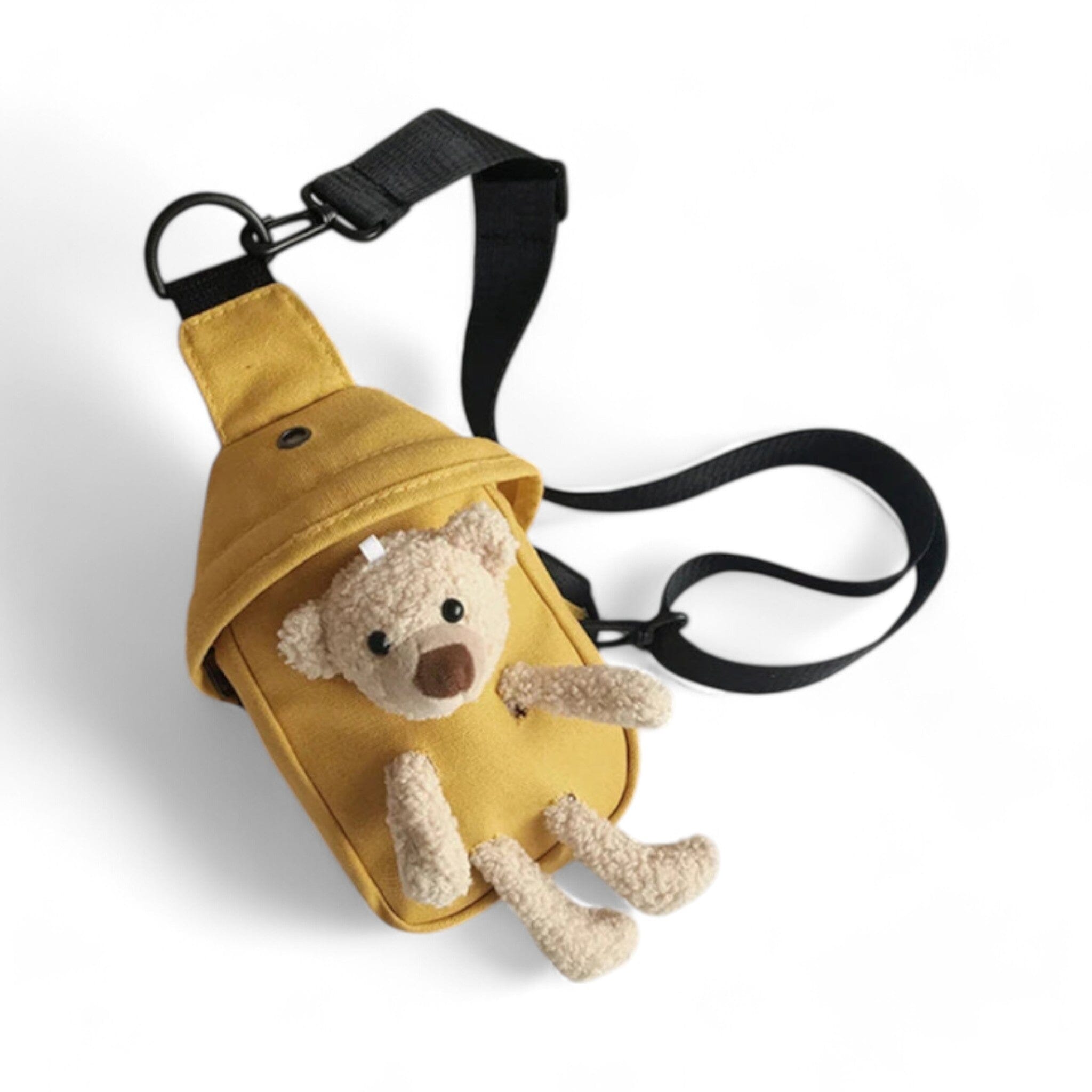 Bear Body Bag Keepsakes Baby Boujee Yellow 