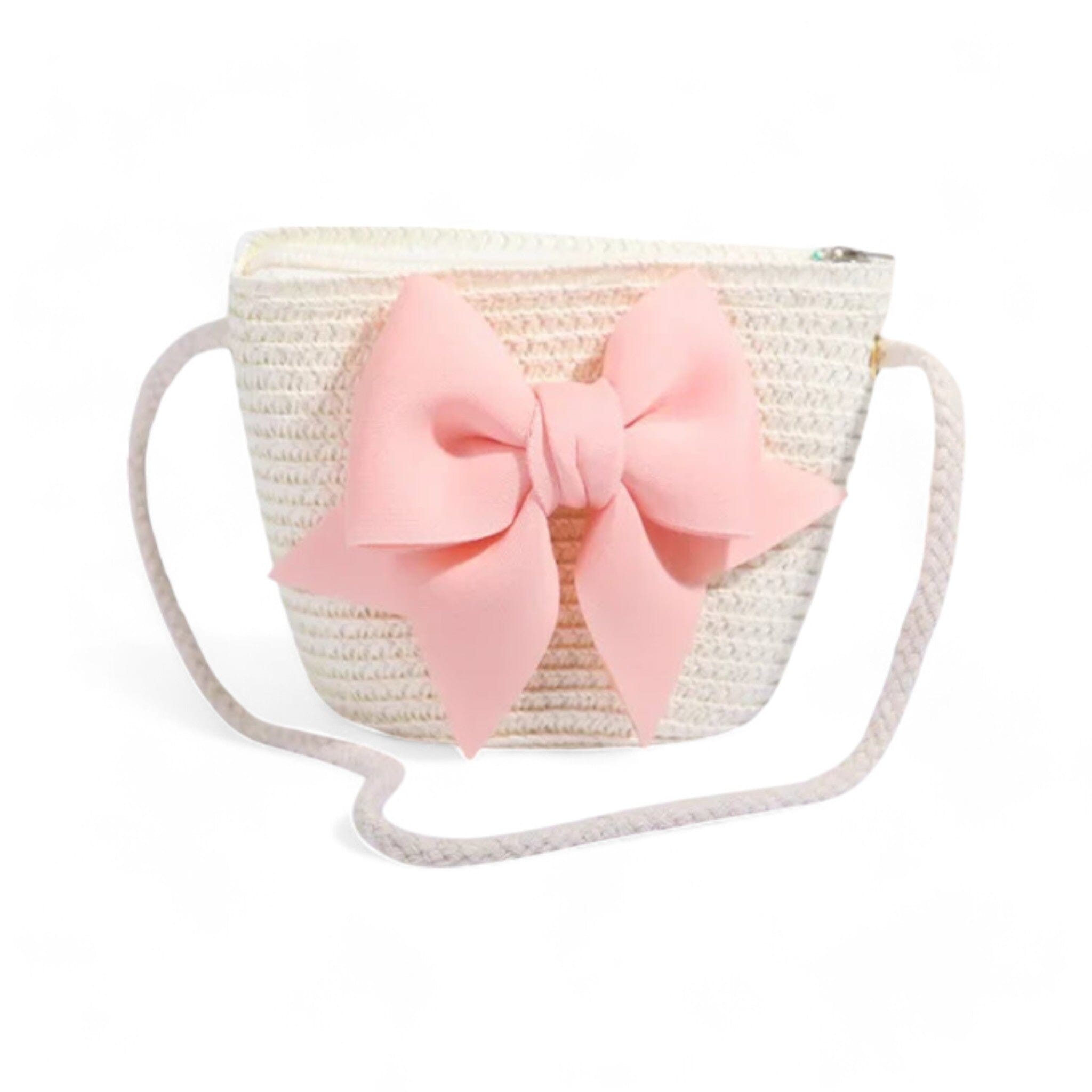Bow Shoulder Bag Accessories + Essentials Baby Boujee White 