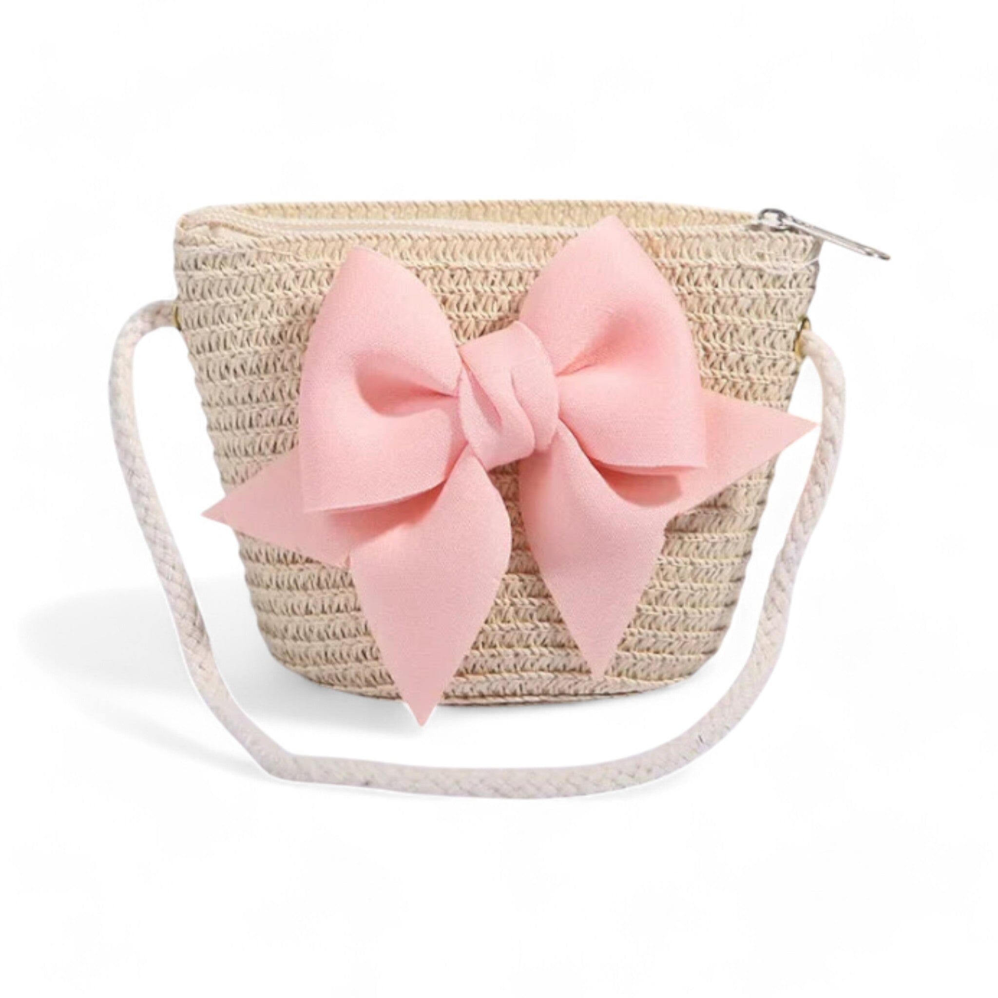 Bow Shoulder Bag Accessories + Essentials Baby Boujee Beige 