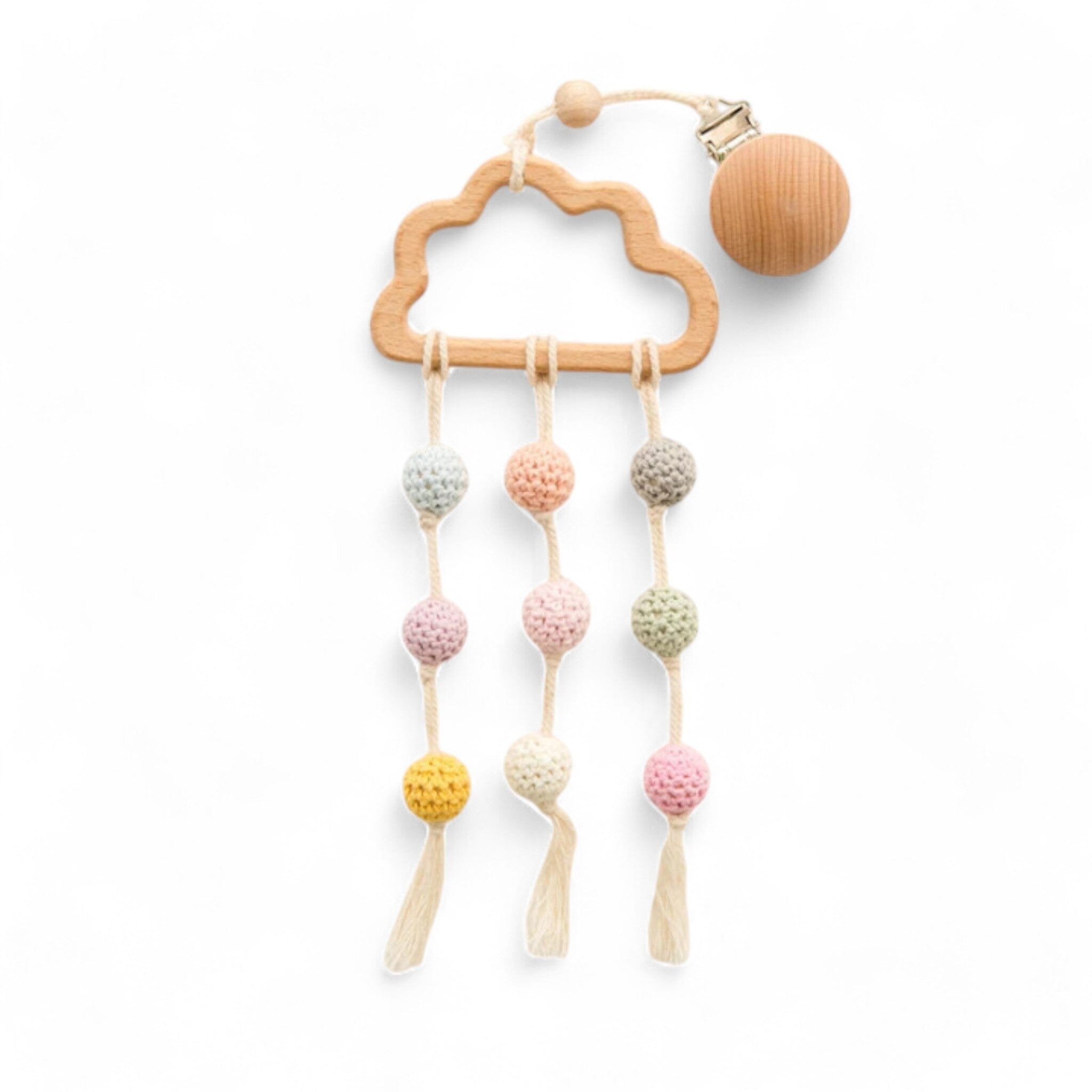 Colorful Crochet Beads Gifts + Toys Baby Boujee Cloud 4 