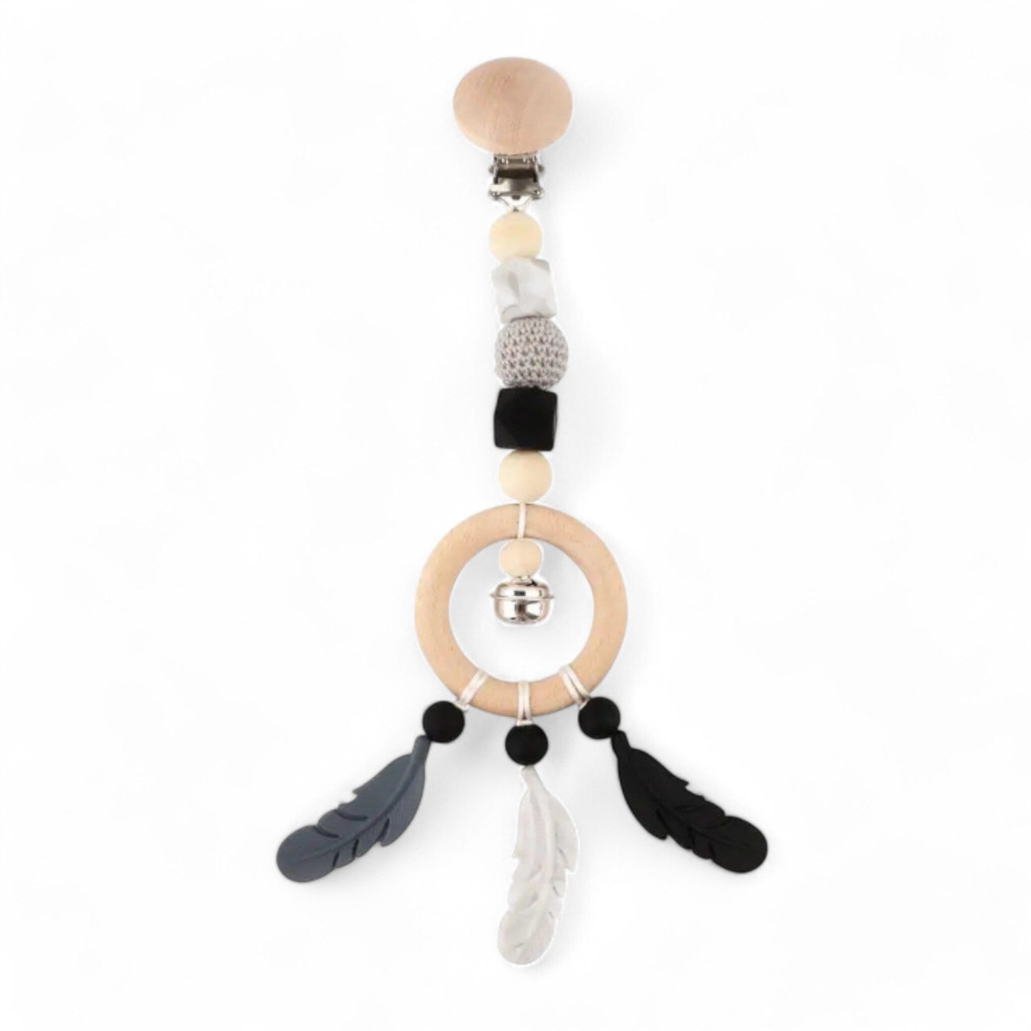 Colorful Crochet Beads Gifts + Toys Baby Boujee Sparrow Black 