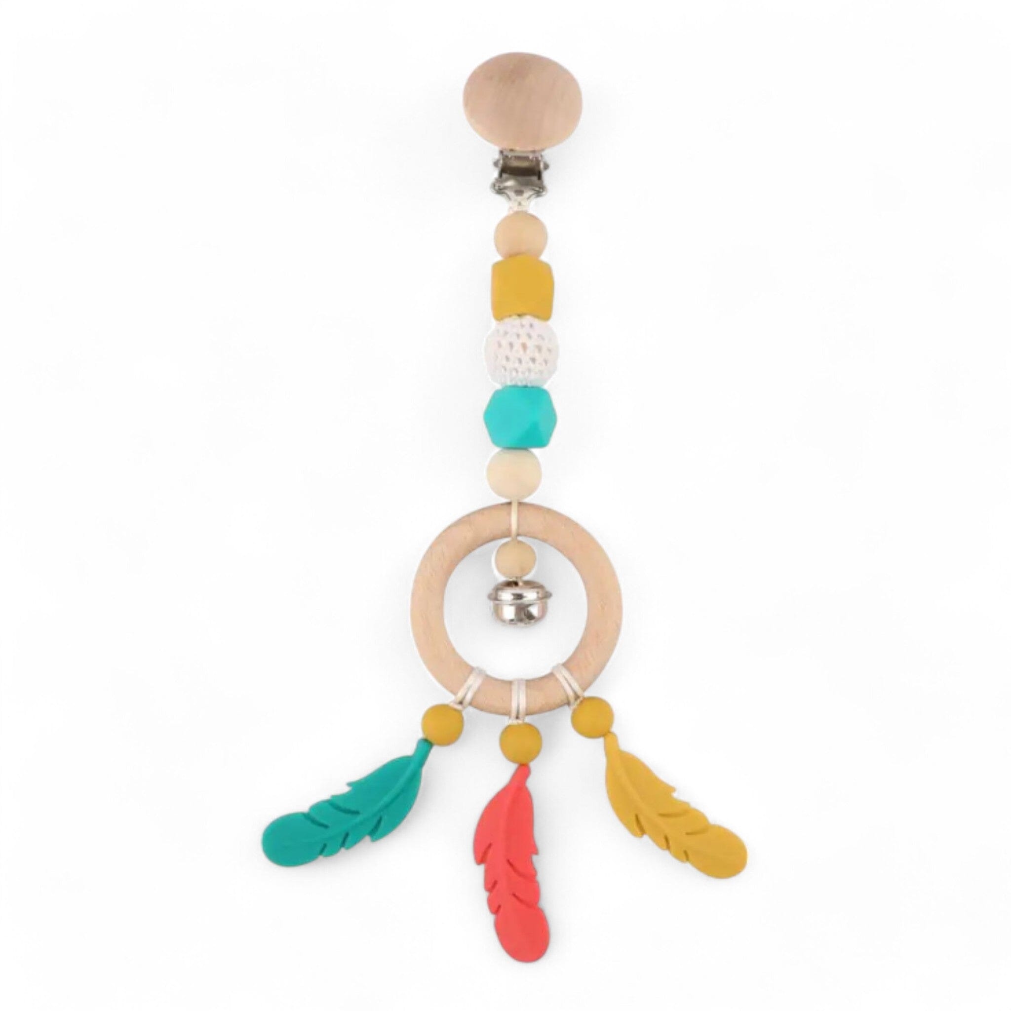Colorful Crochet Beads Gifts + Toys Baby Boujee Sparrow Green 
