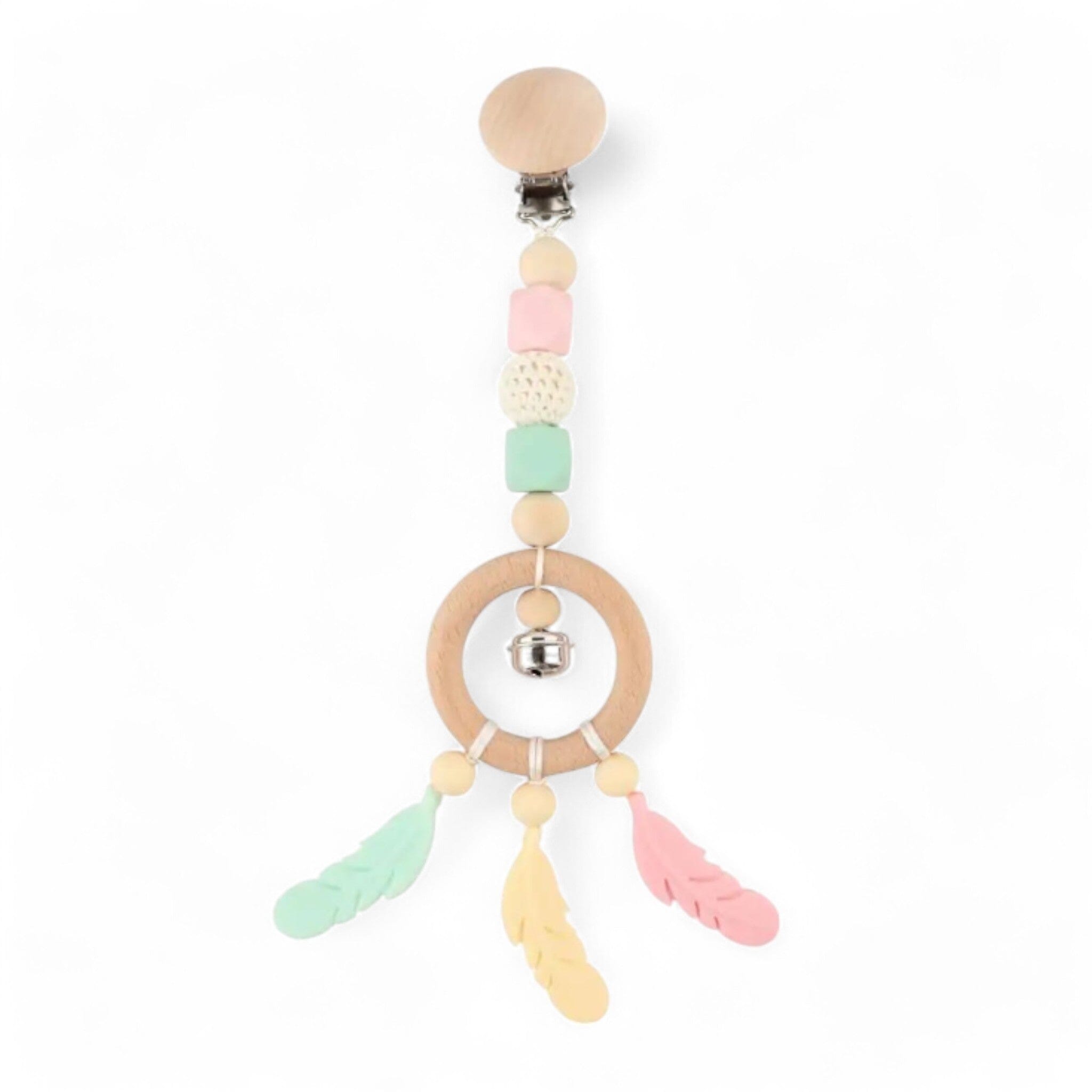 Colorful Crochet Beads Gifts + Toys Baby Boujee Sparrow Mint 