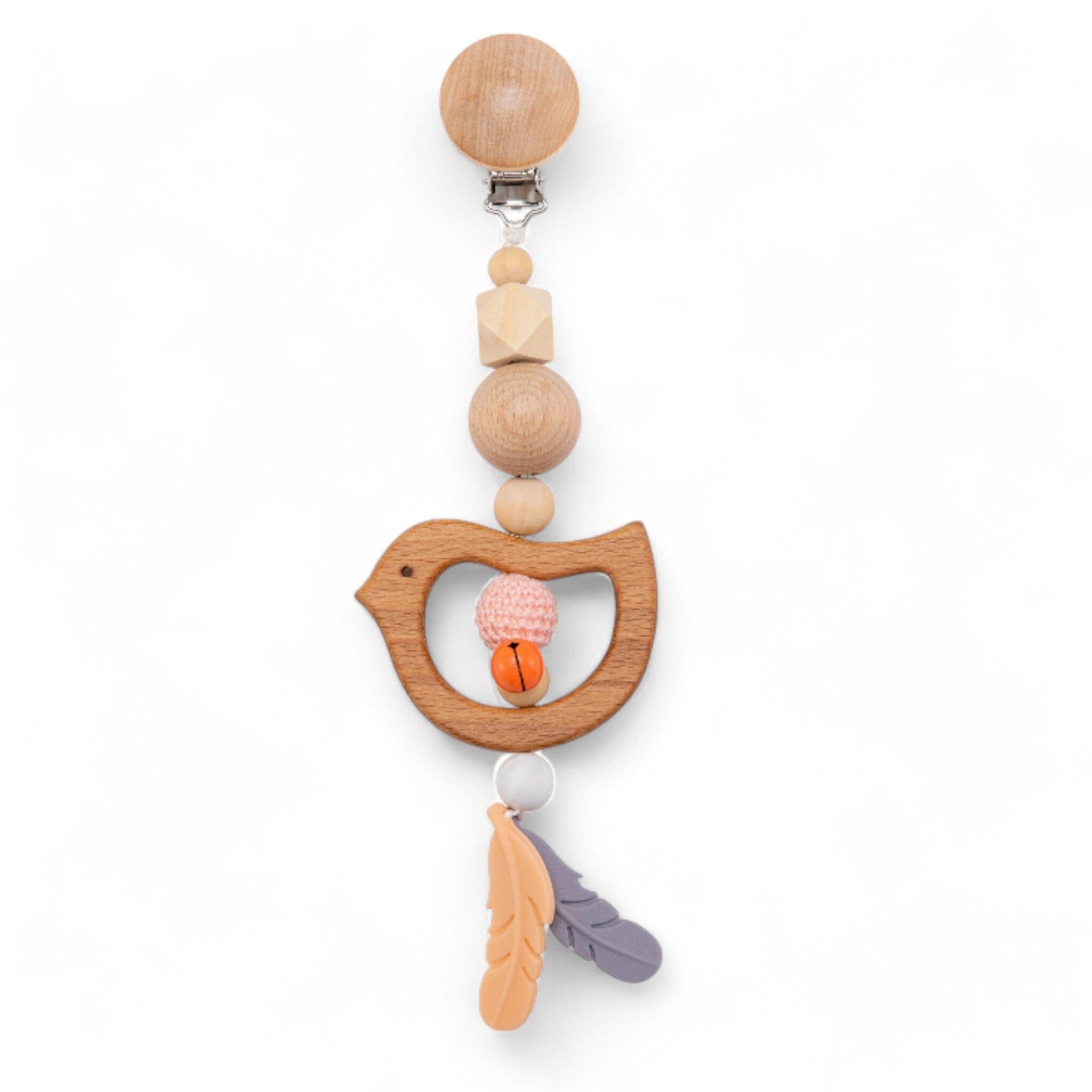 Colorful Crochet Beads Gifts + Toys Baby Boujee Bird 