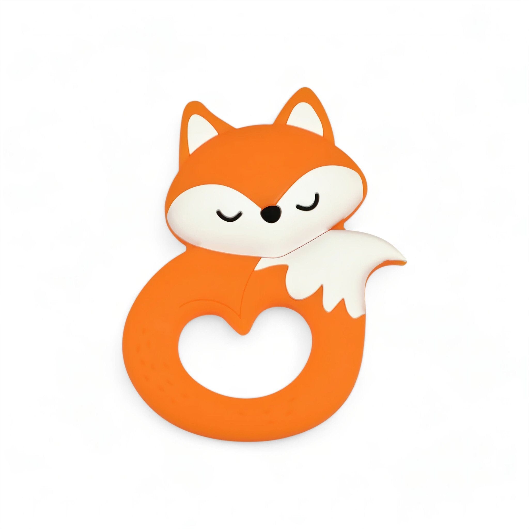 Foxy Teether Baby Boujee Orange 