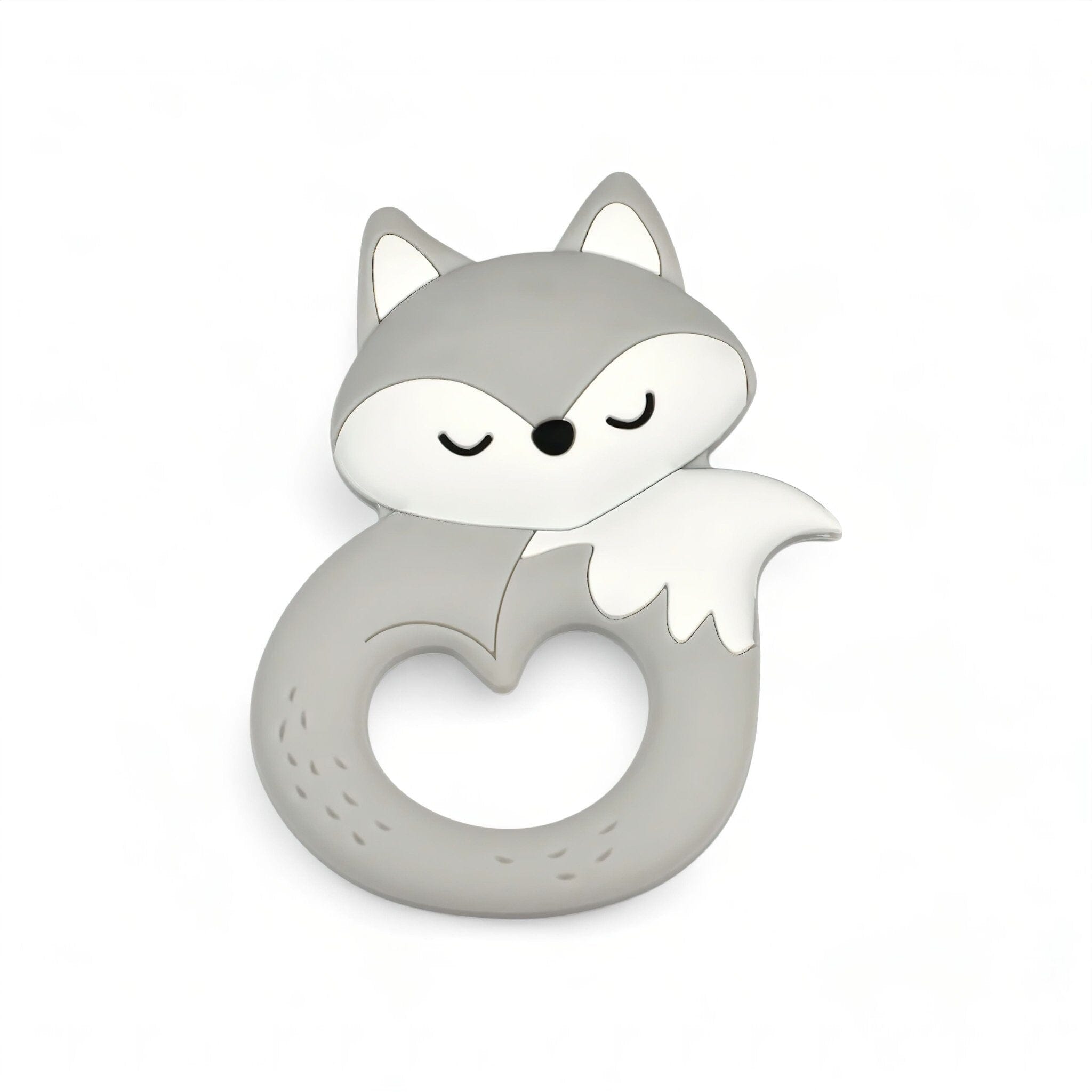 Foxy Teether Baby Boujee Grey 