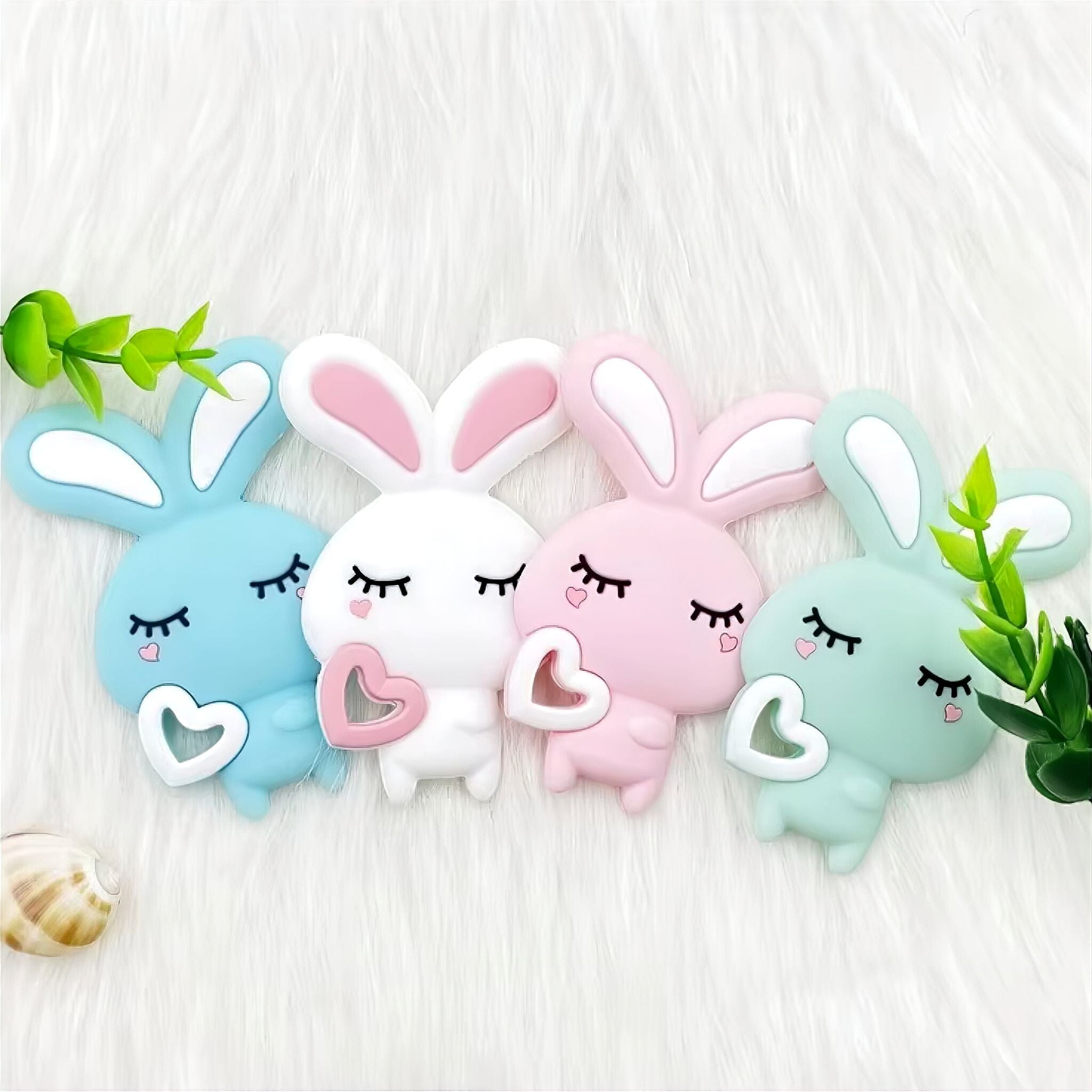 Lovely Bunny Teether Baby Boujee 