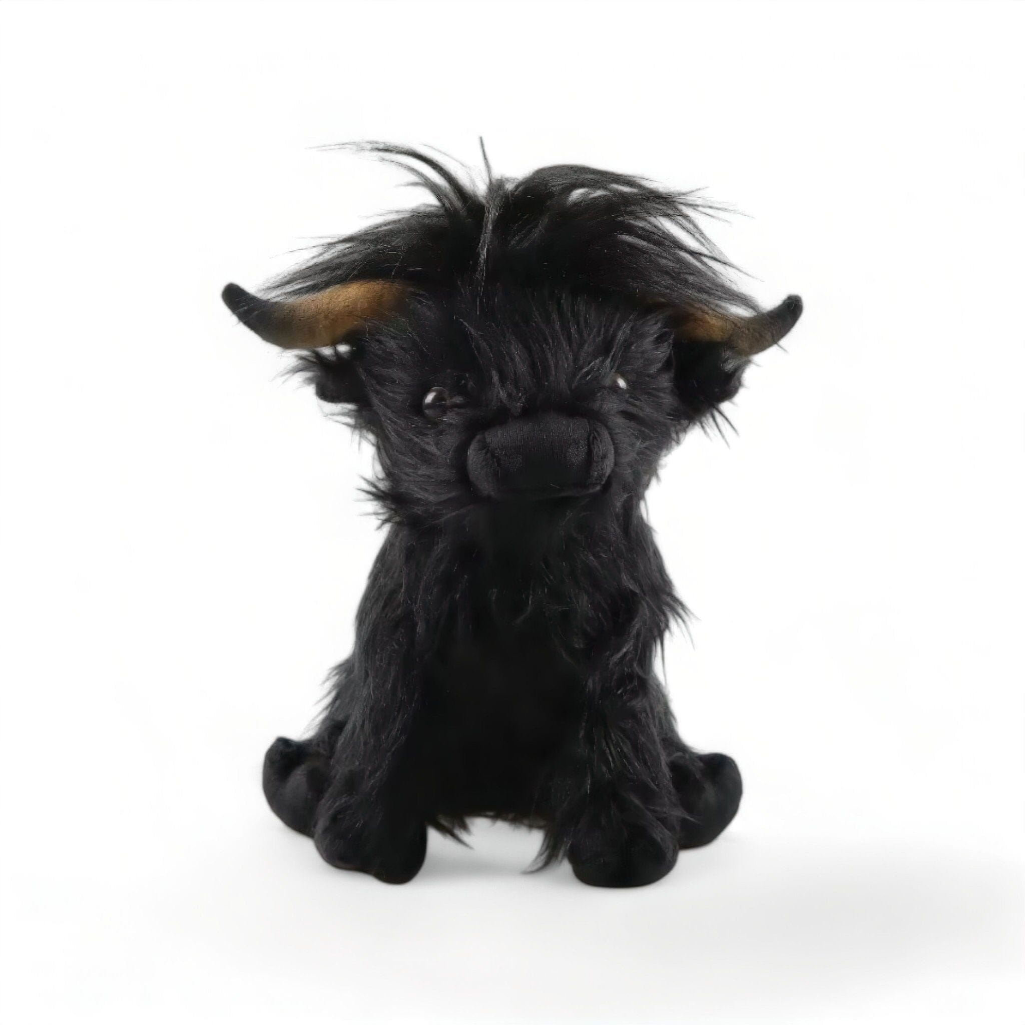 Cow Plushie Toy Baby Boujee Black 