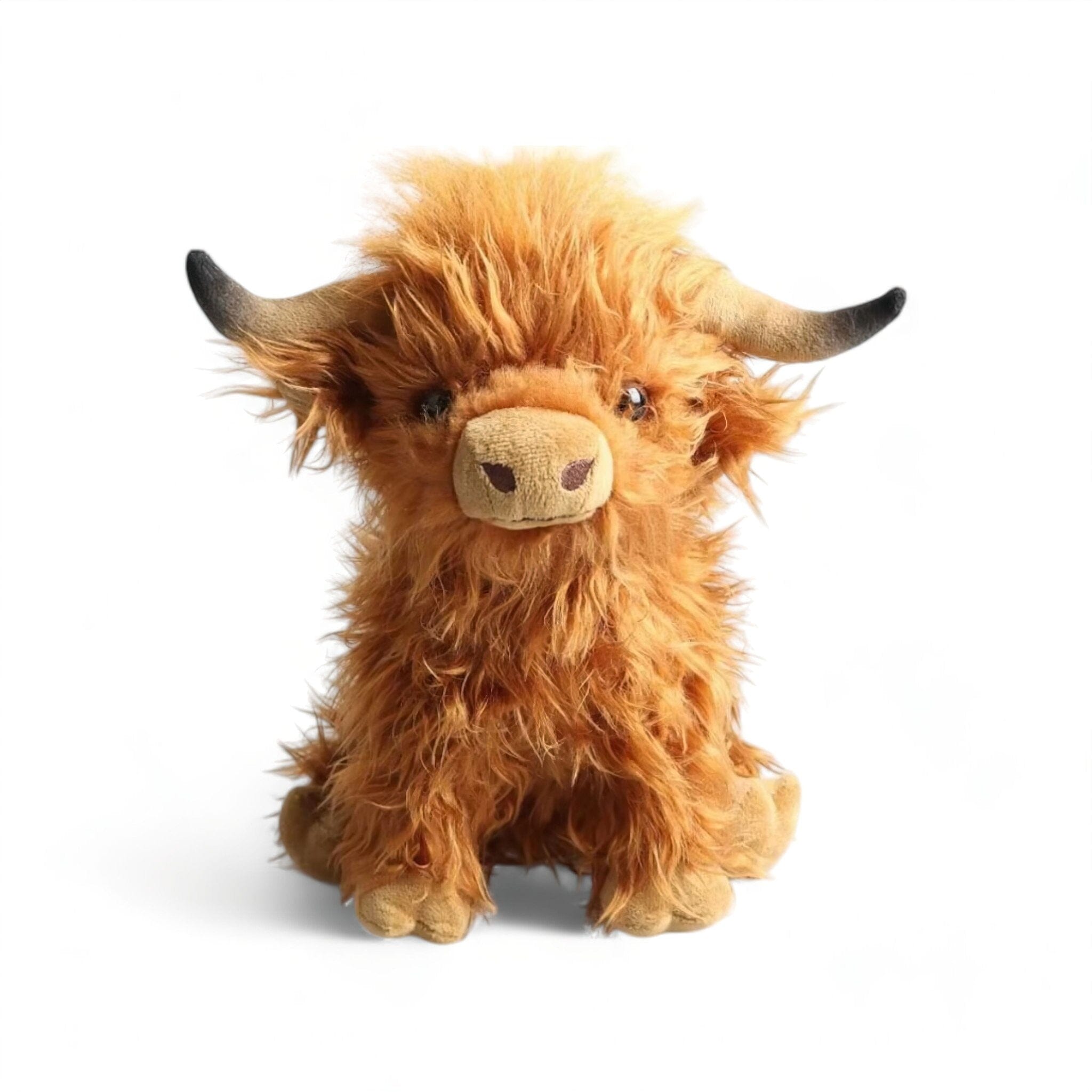 Cow Plushie Toy Baby Boujee Brown 
