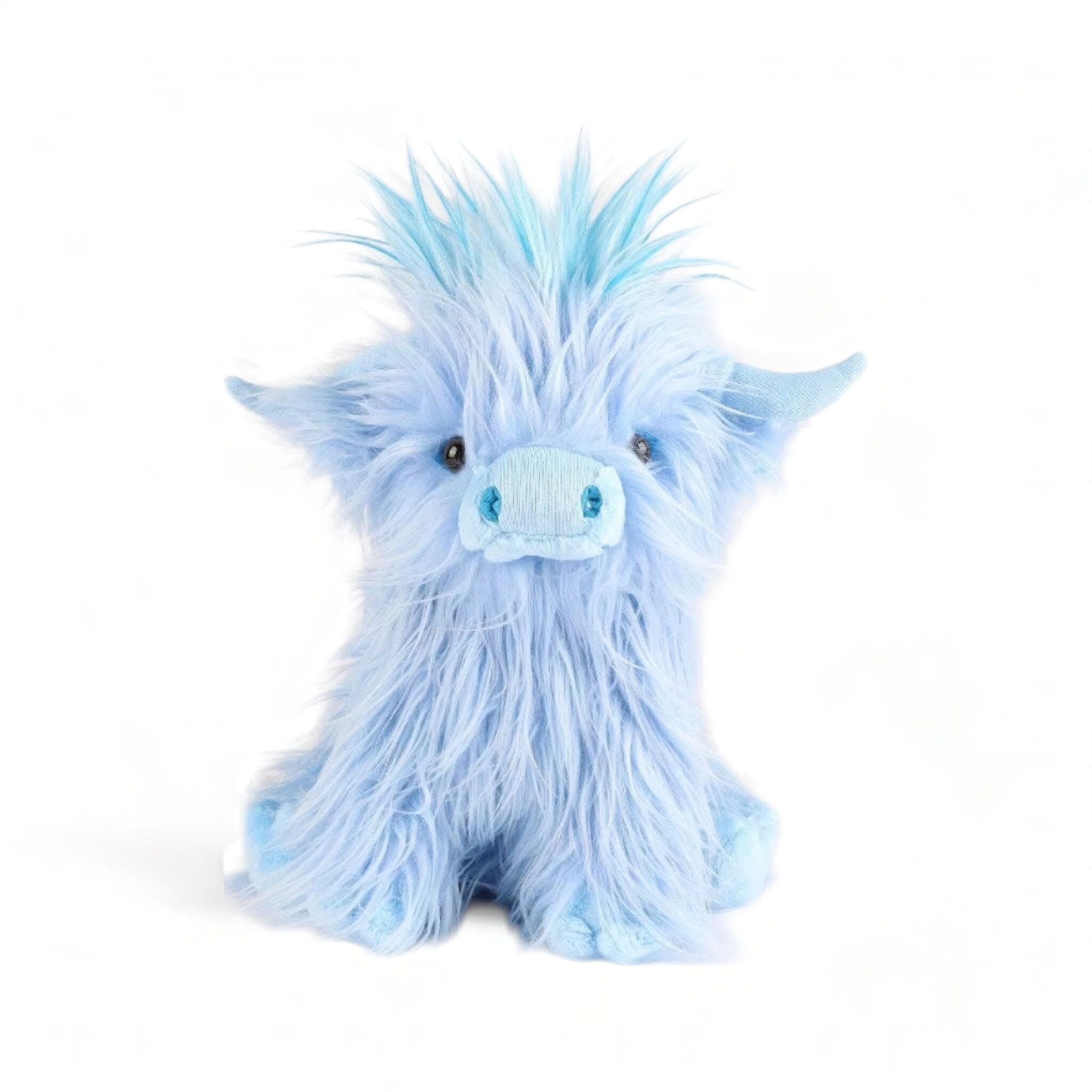 Cow Plushie Toy Baby Boujee Blue 