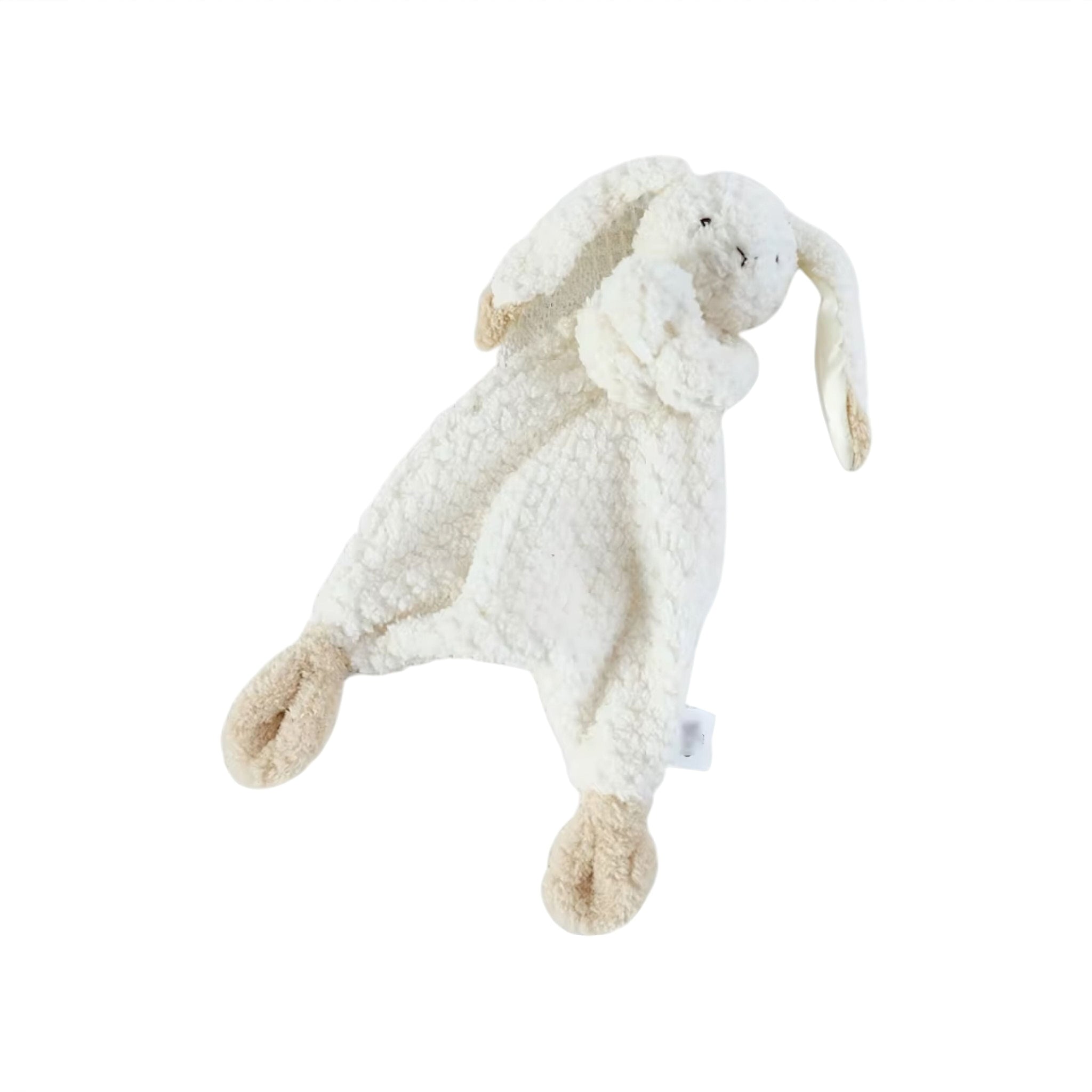 Bunny Comforter Toy Unisex Clothing Baby Boujee Off White + Brown 