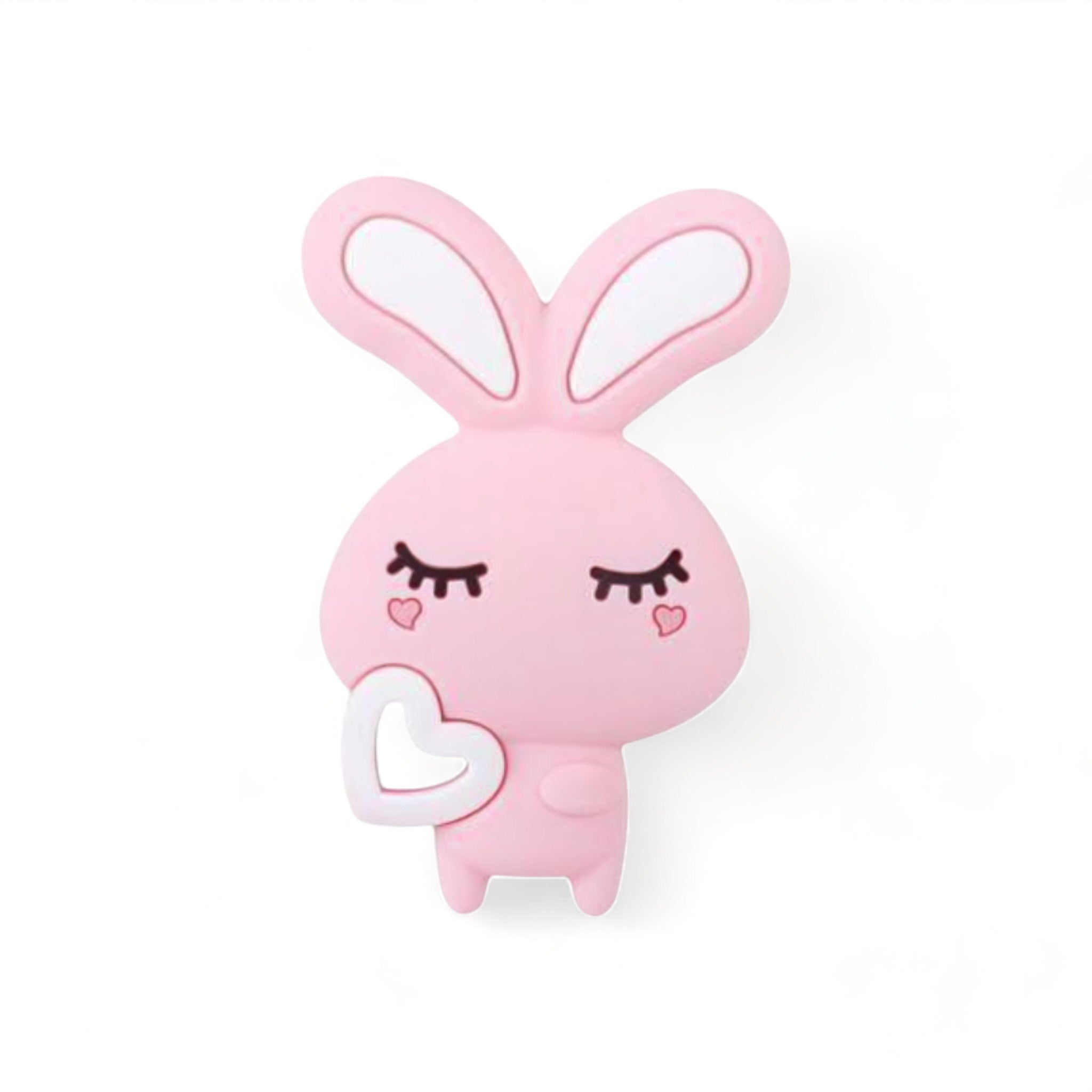 Lovely Bunny Teether Baby Boujee Pink 