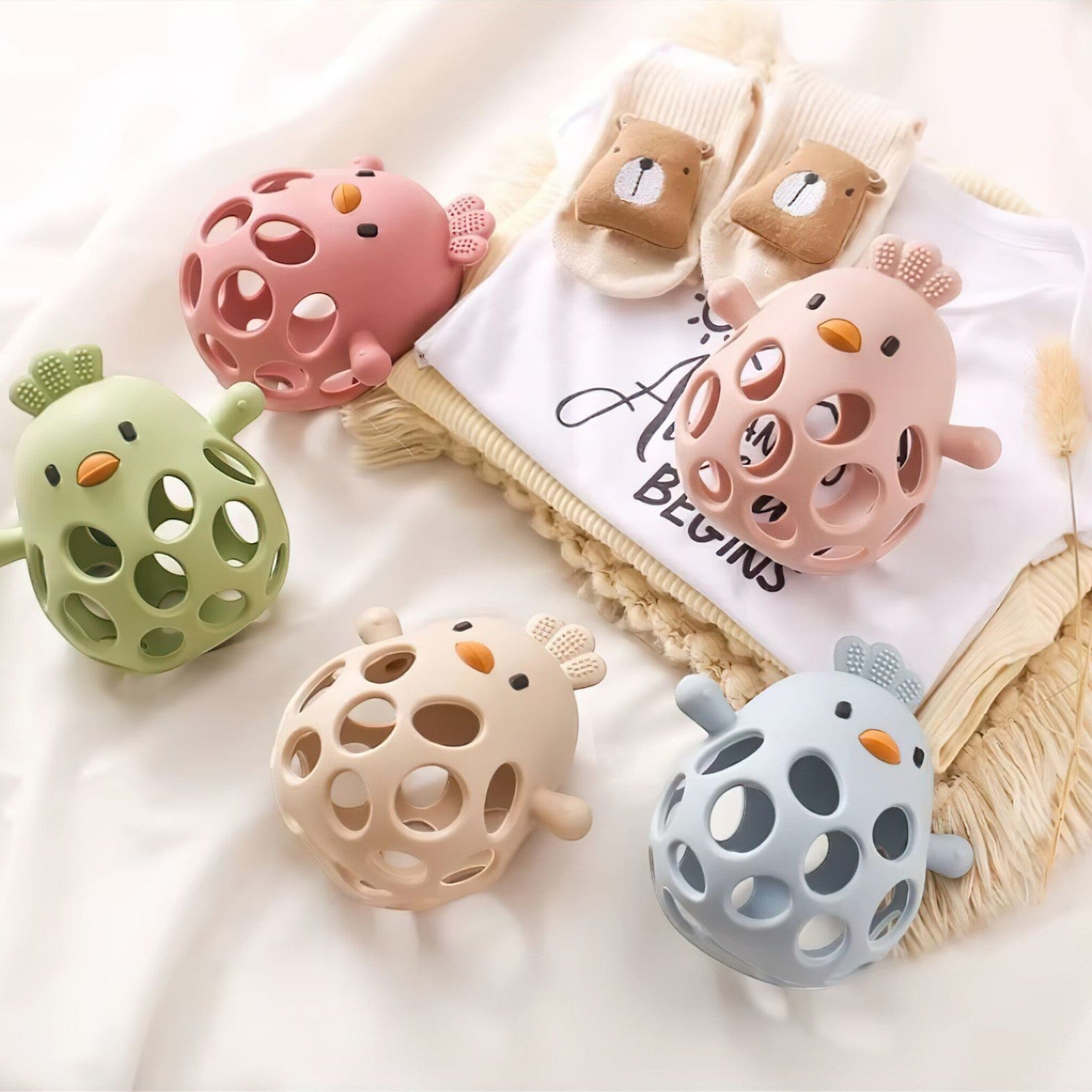 Sweet Chick Teether Baby Boujee 